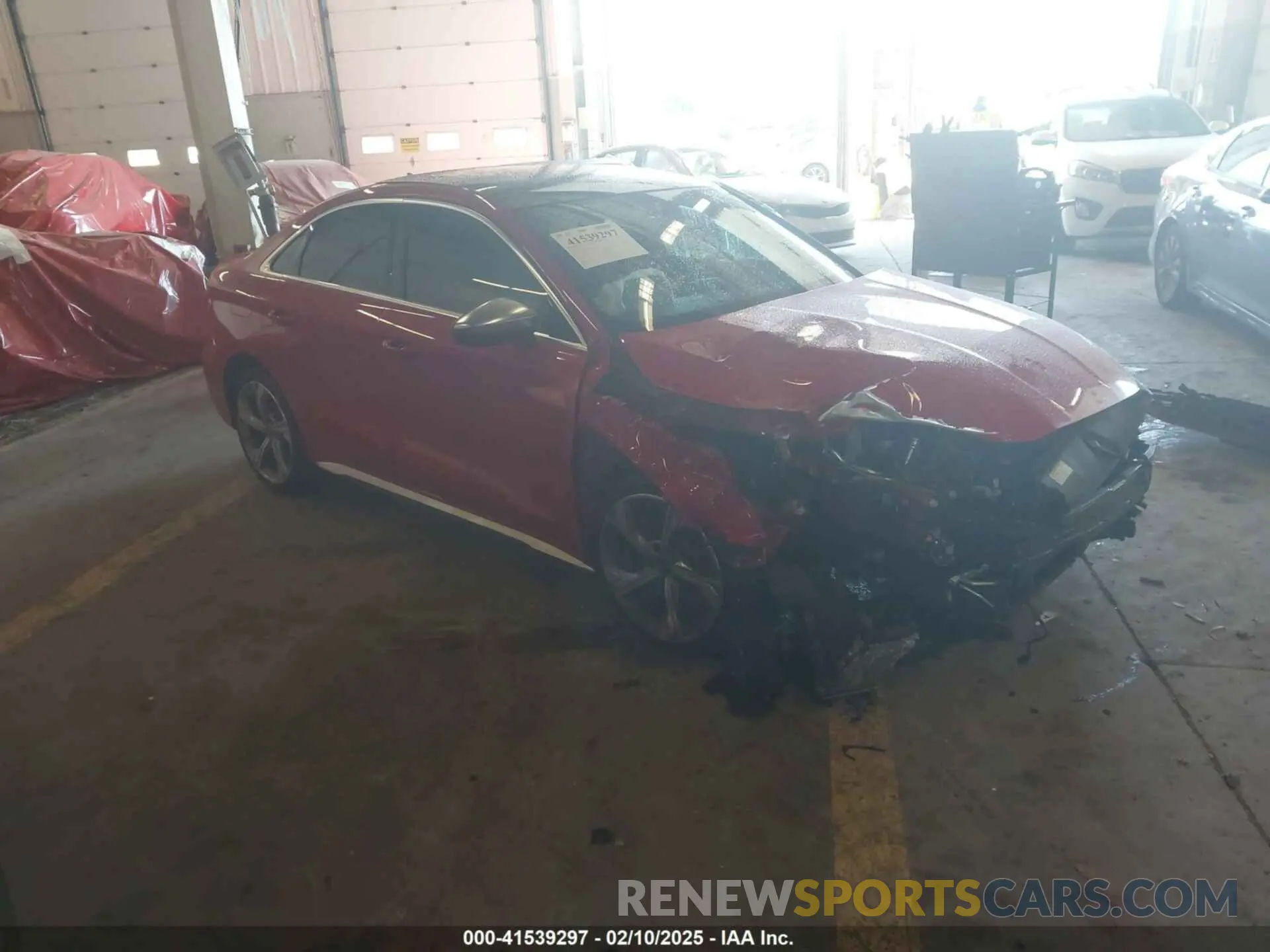 1 fotografías del automóvil dañado WAUH3DGY5NA060691 AUDI S3 2022