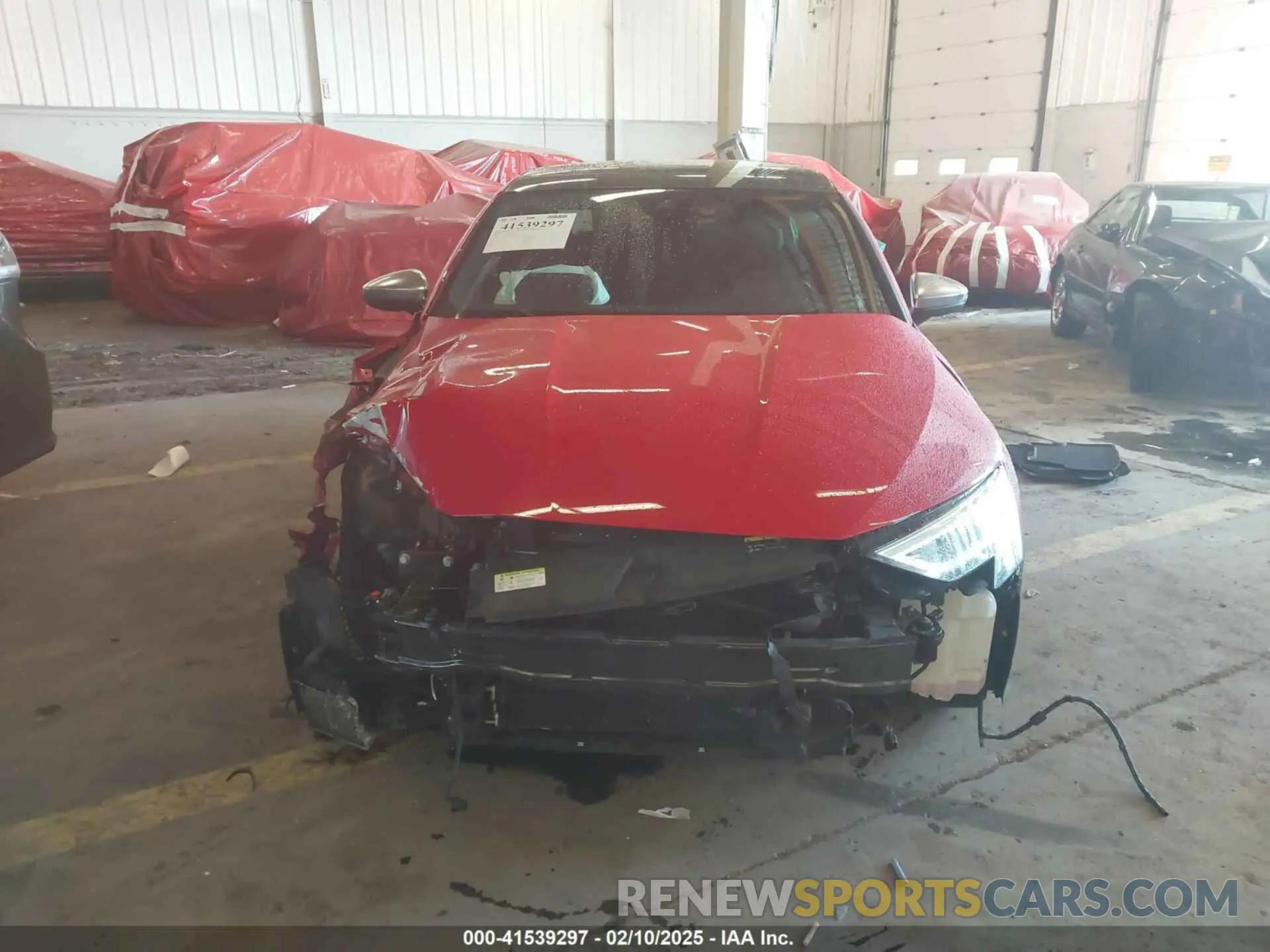 13 fotografías del automóvil dañado WAUH3DGY5NA060691 AUDI S3 2022