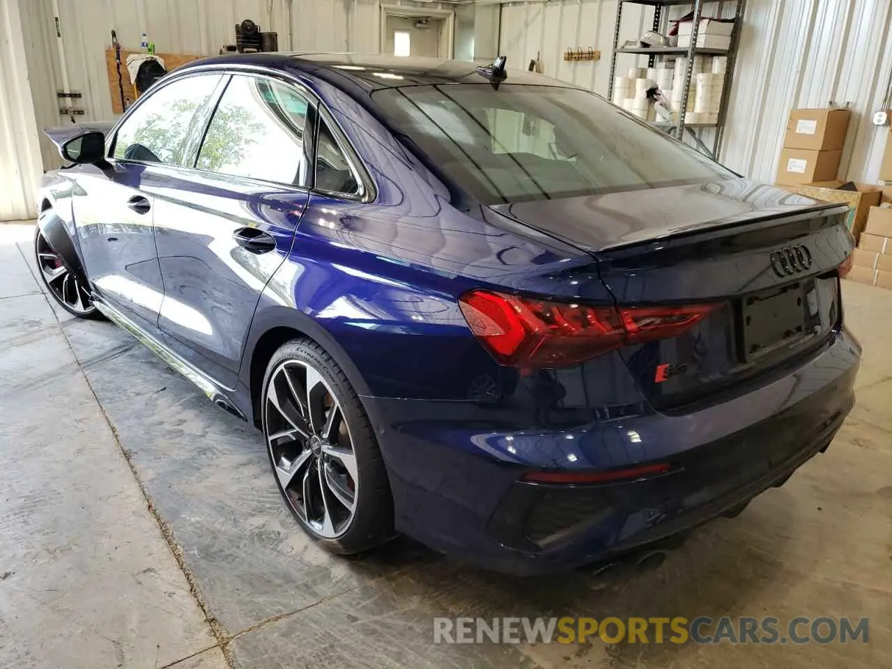 3 fotografías del automóvil dañado WAUH3DGY6NA003464 AUDI S3 2022