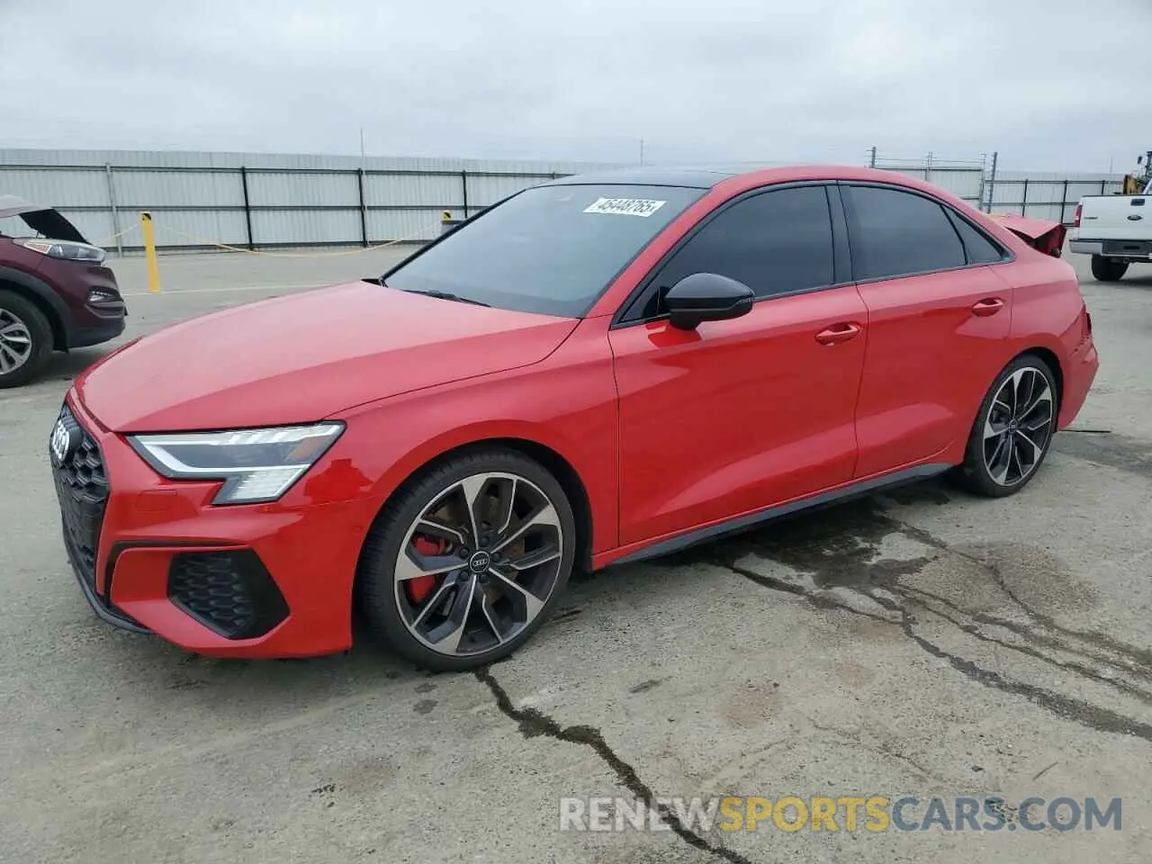 1 fotografías del automóvil dañado WAUJ3DGY6NA001442 AUDI S3 2022