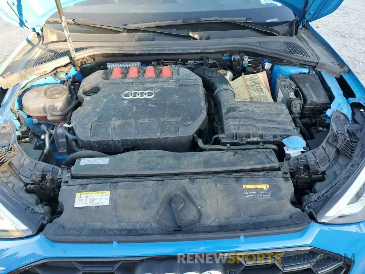 11 fotografías del automóvil dañado WAUJ3DGY8NA002558 AUDI S3 2022