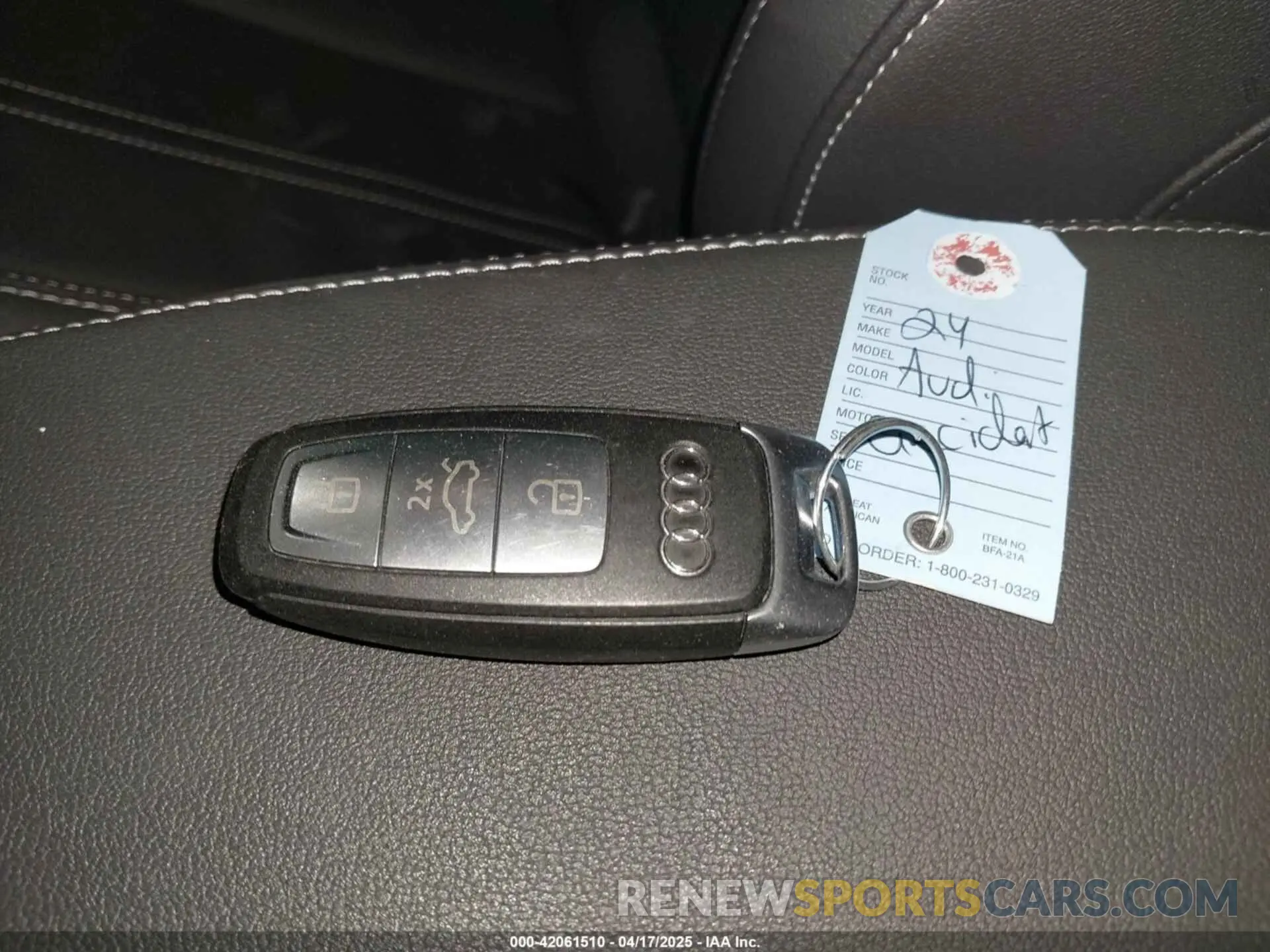 11 fotografías del automóvil dañado WAUG3DGY0PA045966 AUDI S3 2023