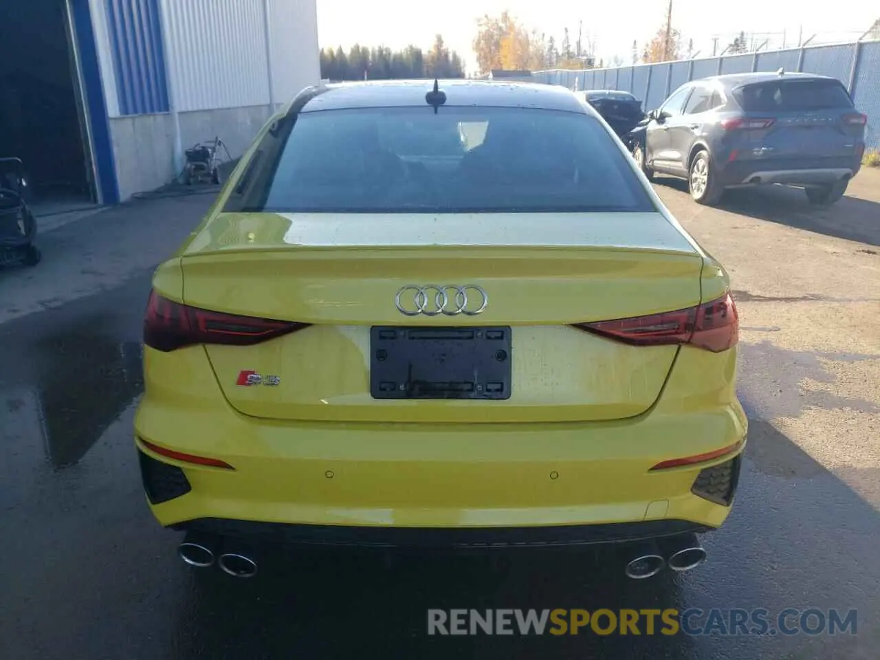 6 fotografías del automóvil dañado WAUH3CGY8PA075442 AUDI S3 2023