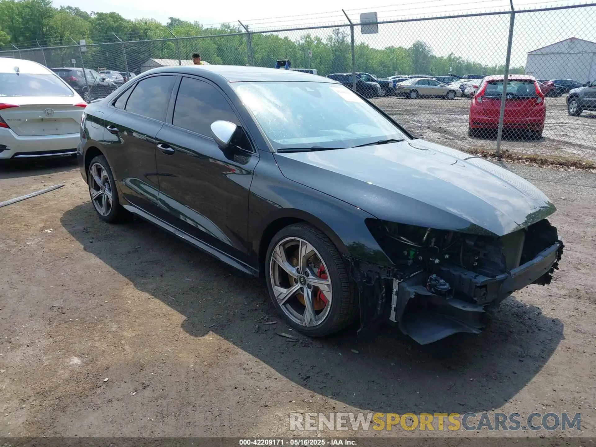 1 fotografías del automóvil dañado WAUH3DGY7PA033737 AUDI S3 2023
