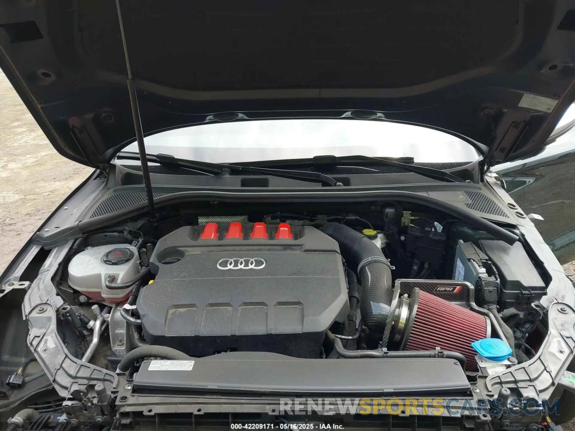 10 fotografías del automóvil dañado WAUH3DGY7PA033737 AUDI S3 2023
