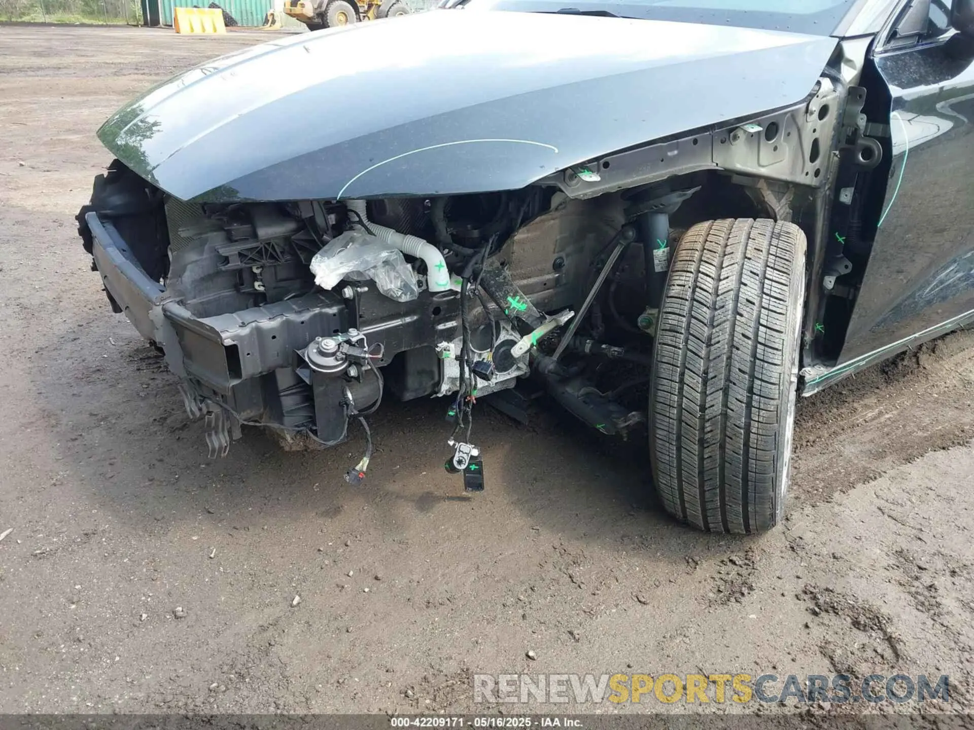 6 fotografías del automóvil dañado WAUH3DGY7PA033737 AUDI S3 2023