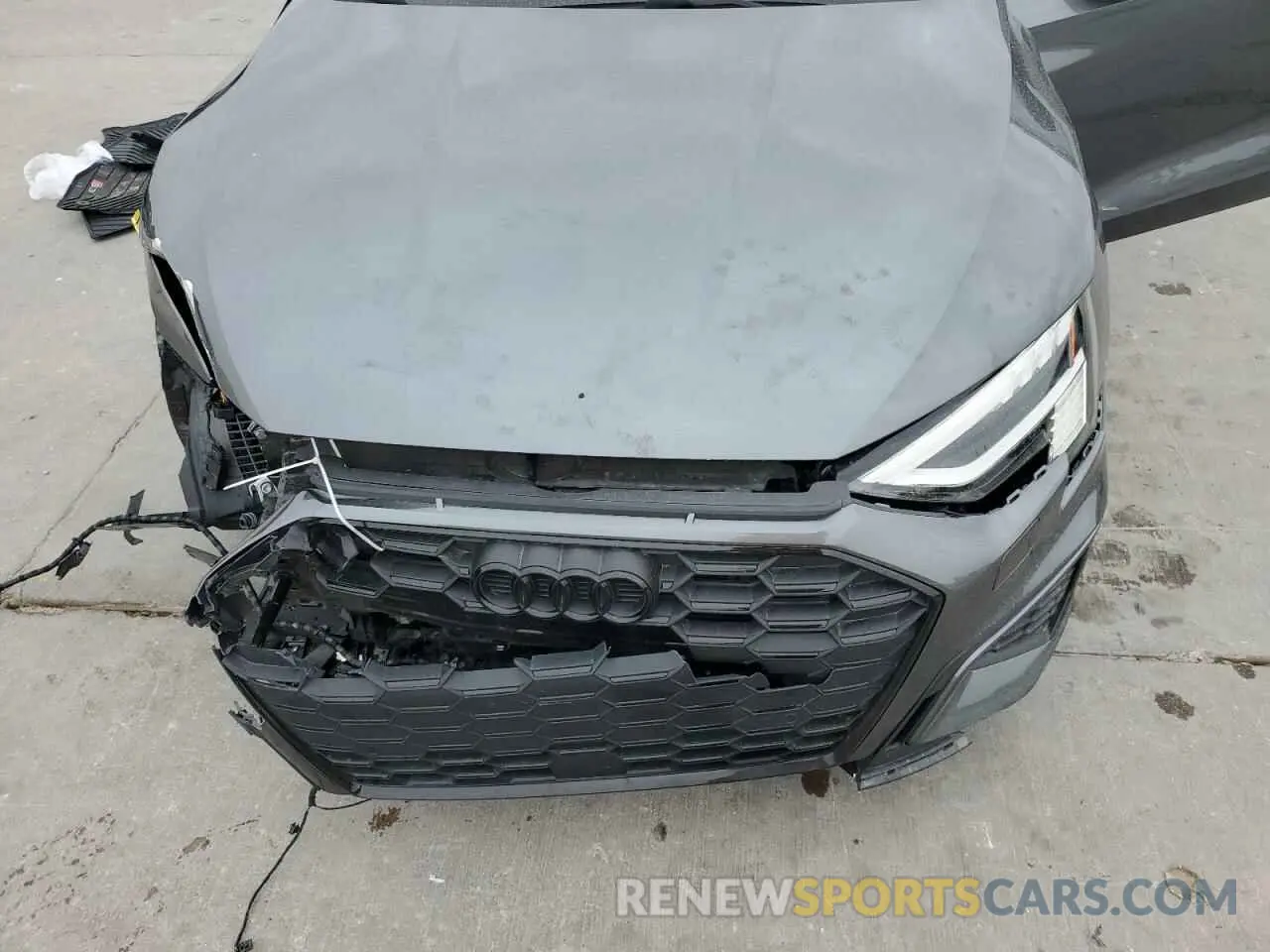 11 fotografías del automóvil dañado WAUJ3DGY5PA099401 AUDI S3 2023