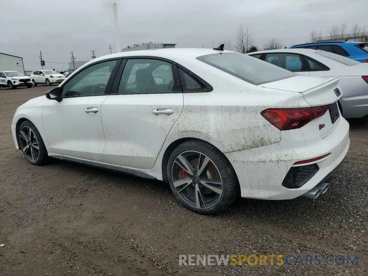 2 fotografías del automóvil dañado WAUH3CGY6RA115701 AUDI S3 2024