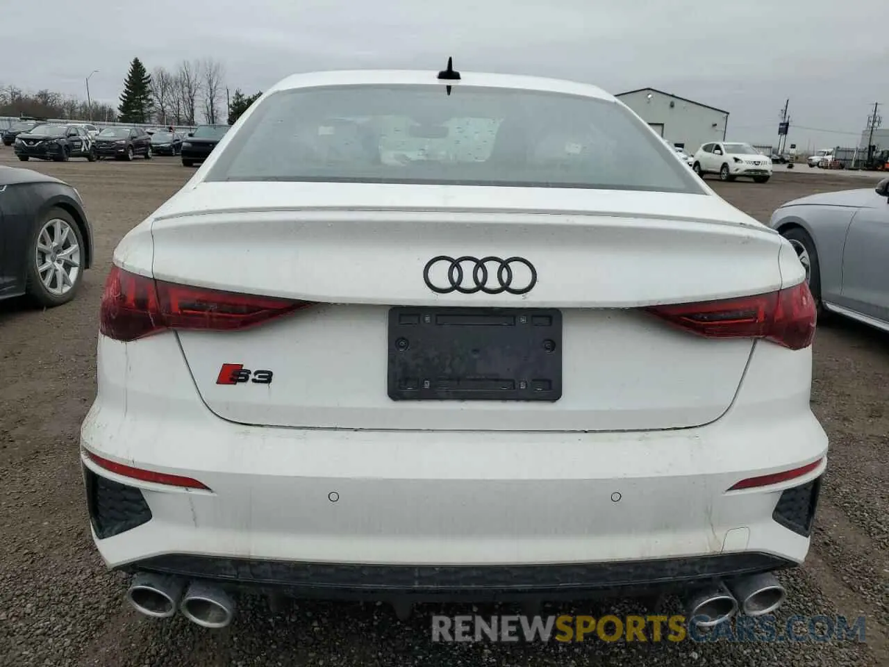6 fotografías del automóvil dañado WAUH3CGY6RA115701 AUDI S3 2024