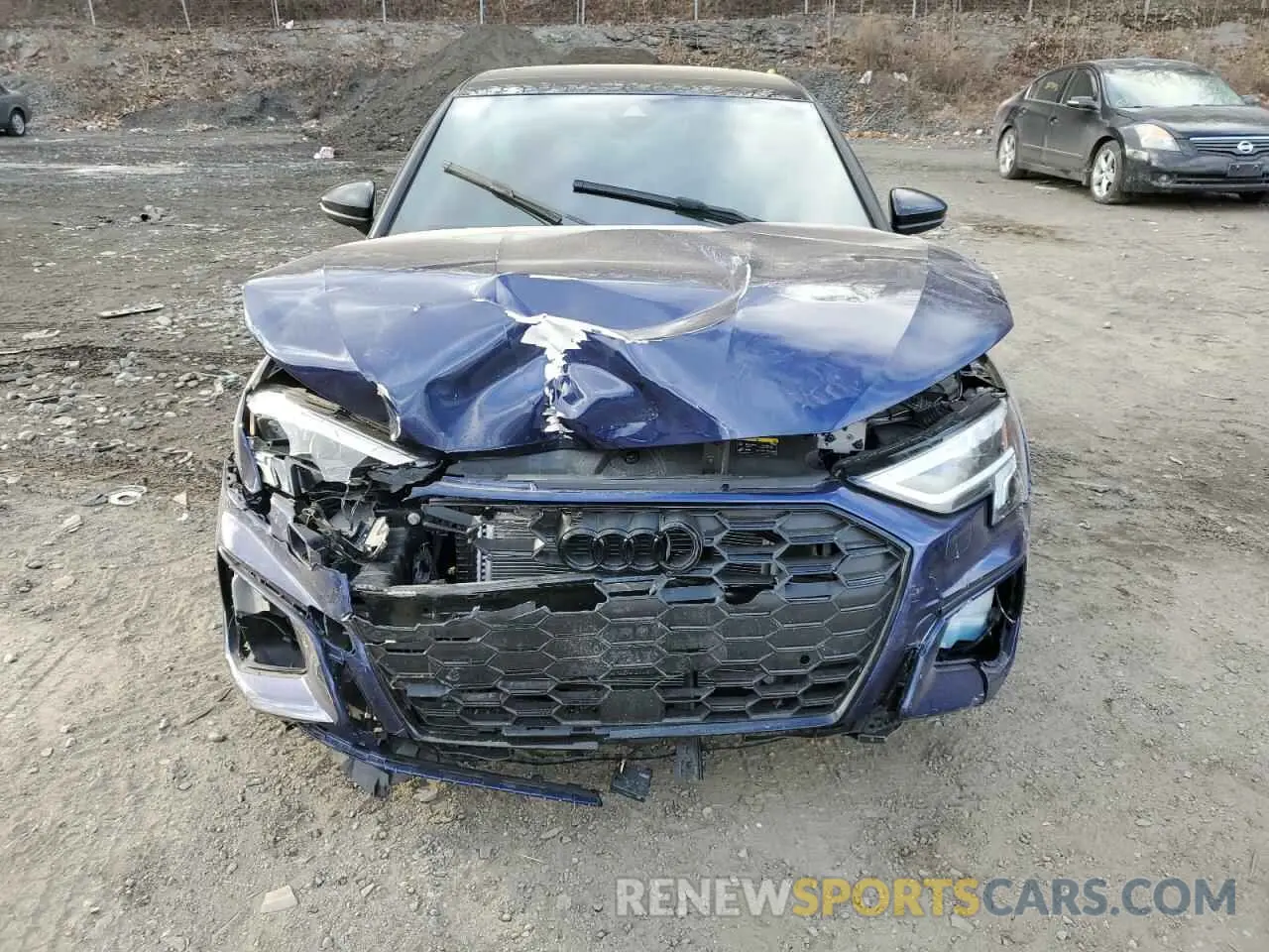 5 fotografías del automóvil dañado WAUH3DGY3RA138228 AUDI S3 2024