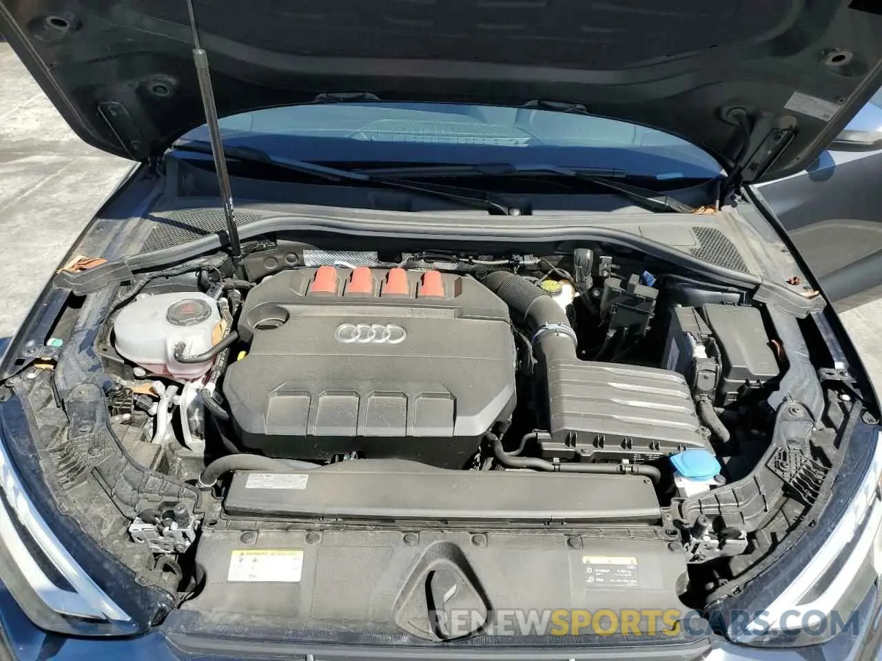 11 fotografías del automóvil dañado WAUH3DGY5RA066741 AUDI S3 2024