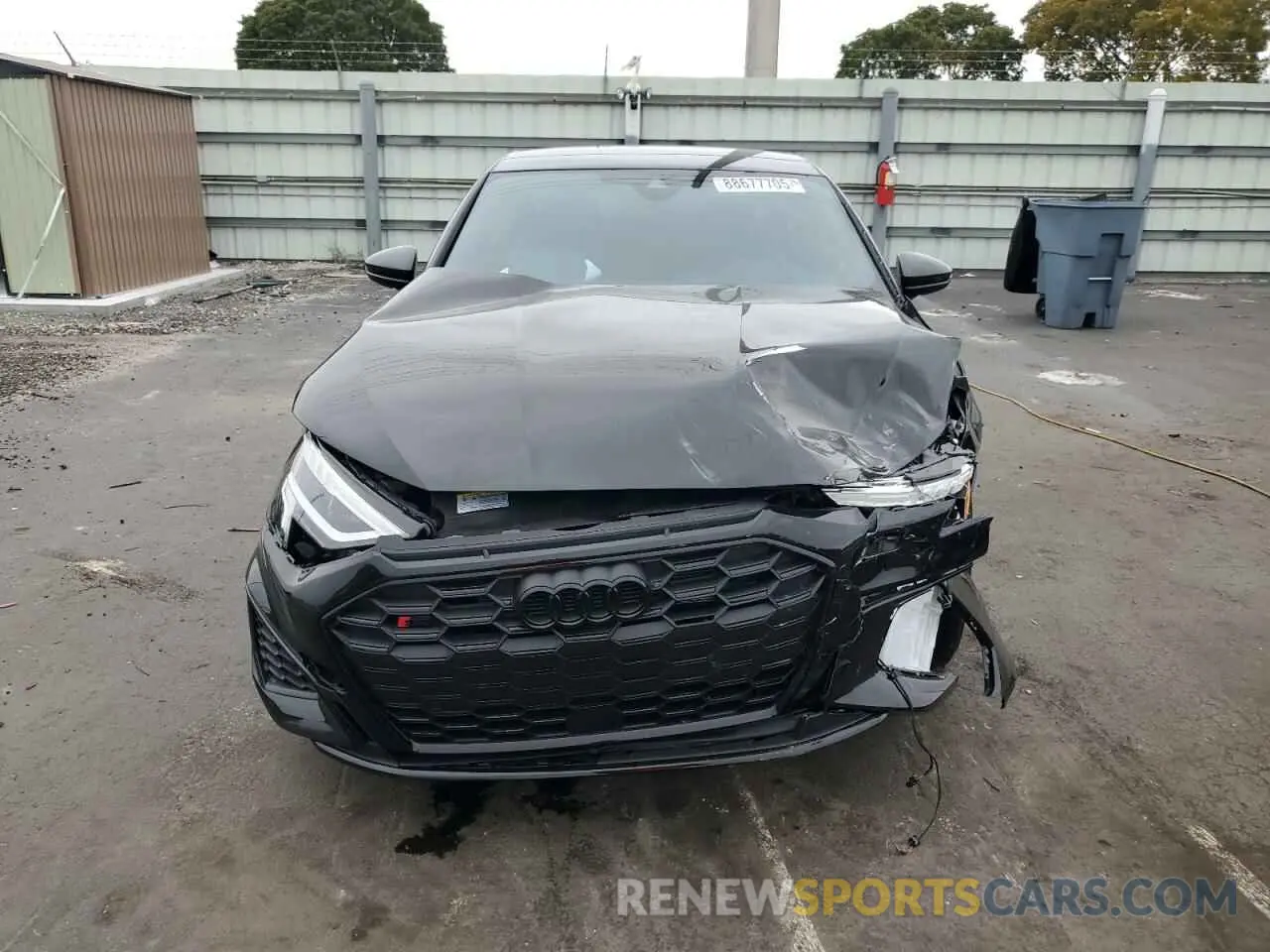 5 fotografías del automóvil dañado WAUH3DGY8RA134028 AUDI S3 2024
