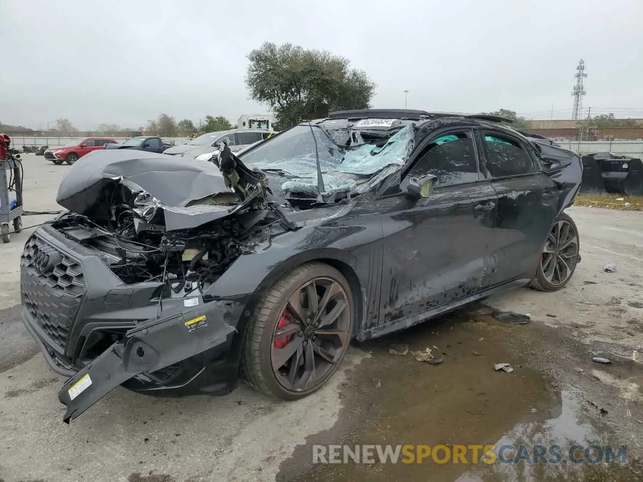 1 fotografías del automóvil dañado WAUH3DGY8RA134109 AUDI S3 2024