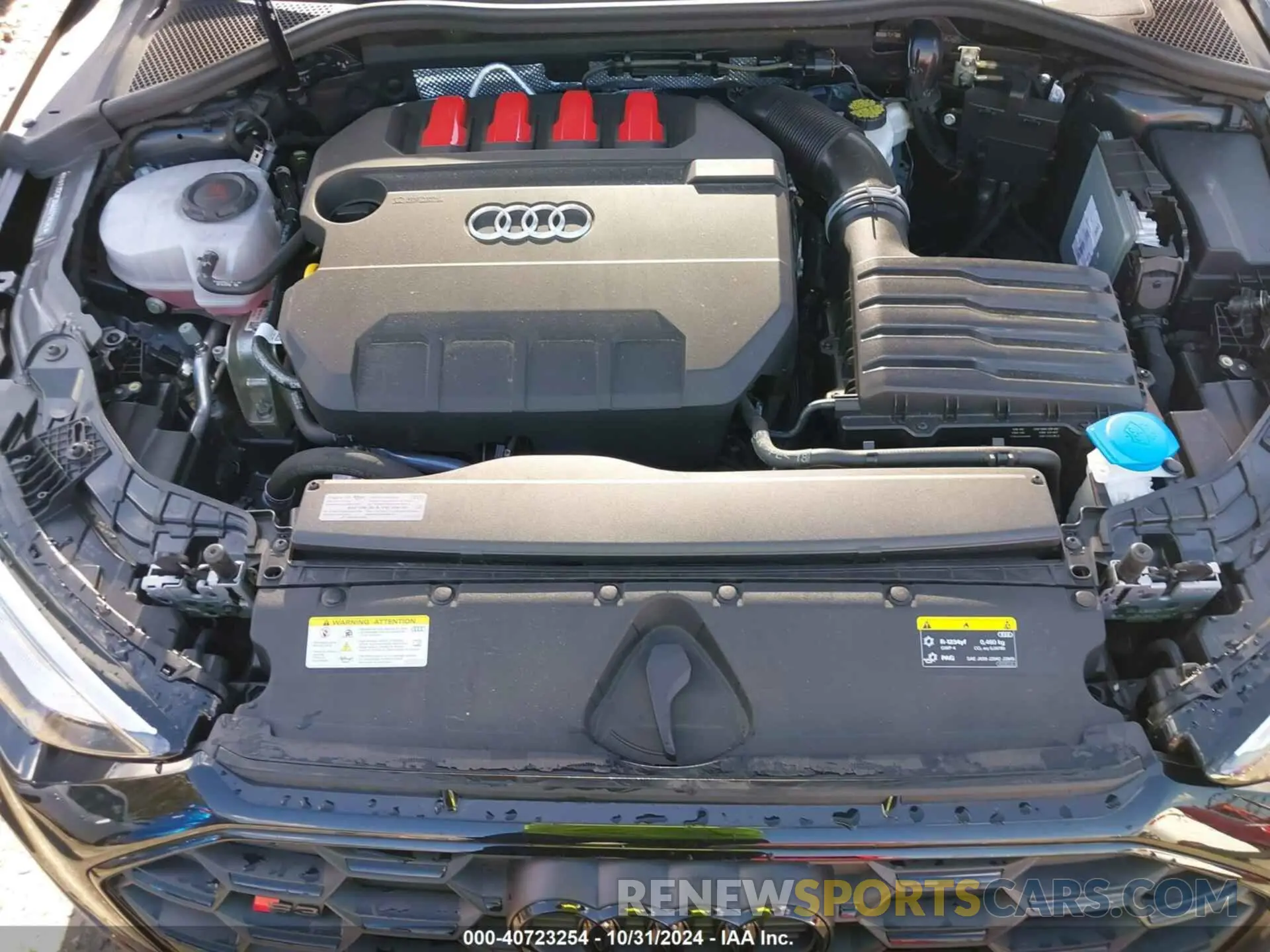 10 fotografías del automóvil dañado WAUJ3DGY2RA079934 AUDI S3 2024