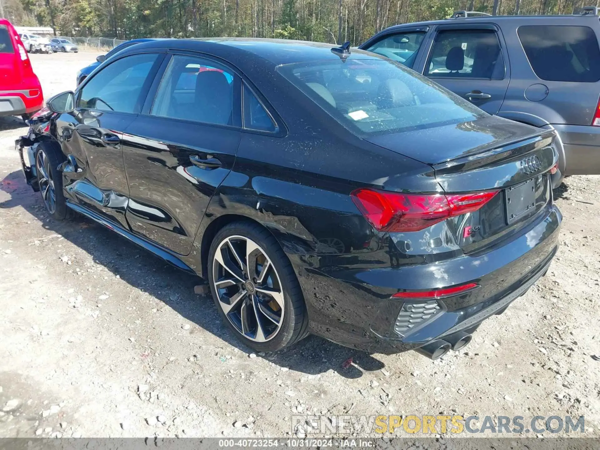 3 fotografías del automóvil dañado WAUJ3DGY2RA079934 AUDI S3 2024