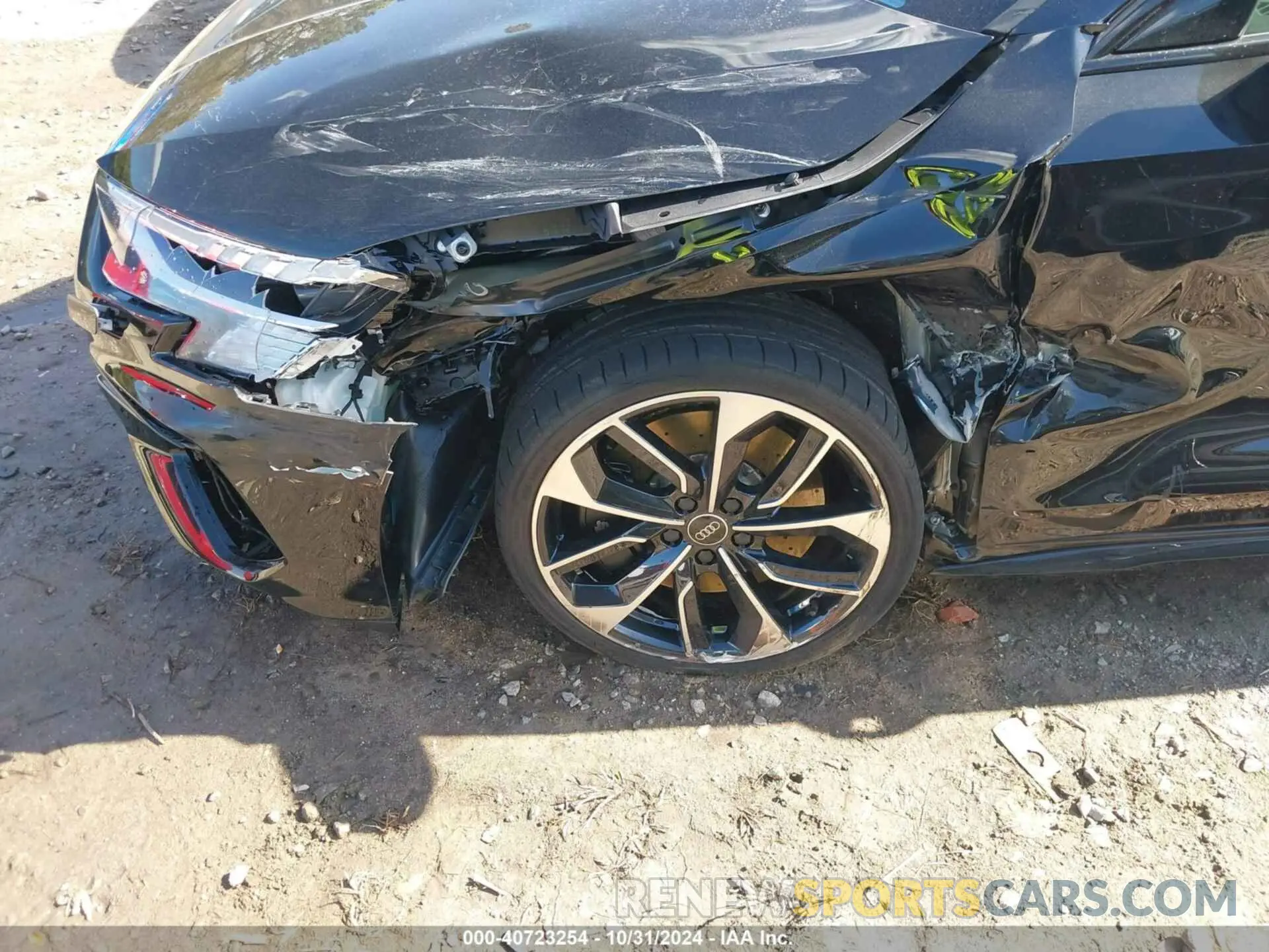 6 fotografías del automóvil dañado WAUJ3DGY2RA079934 AUDI S3 2024