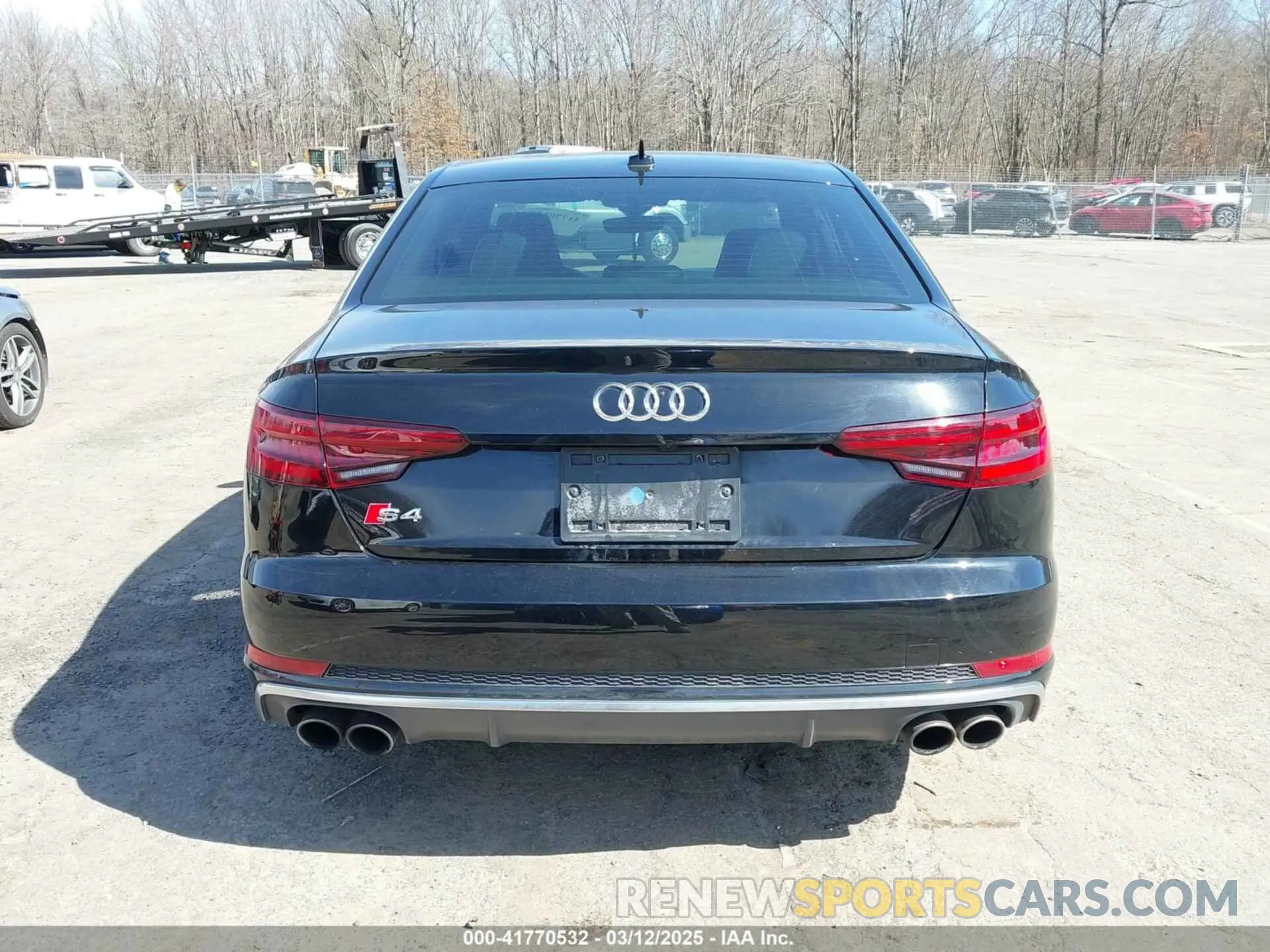 16 fotografías del automóvil dañado WAUA4AF40KA002169 AUDI S4 2019