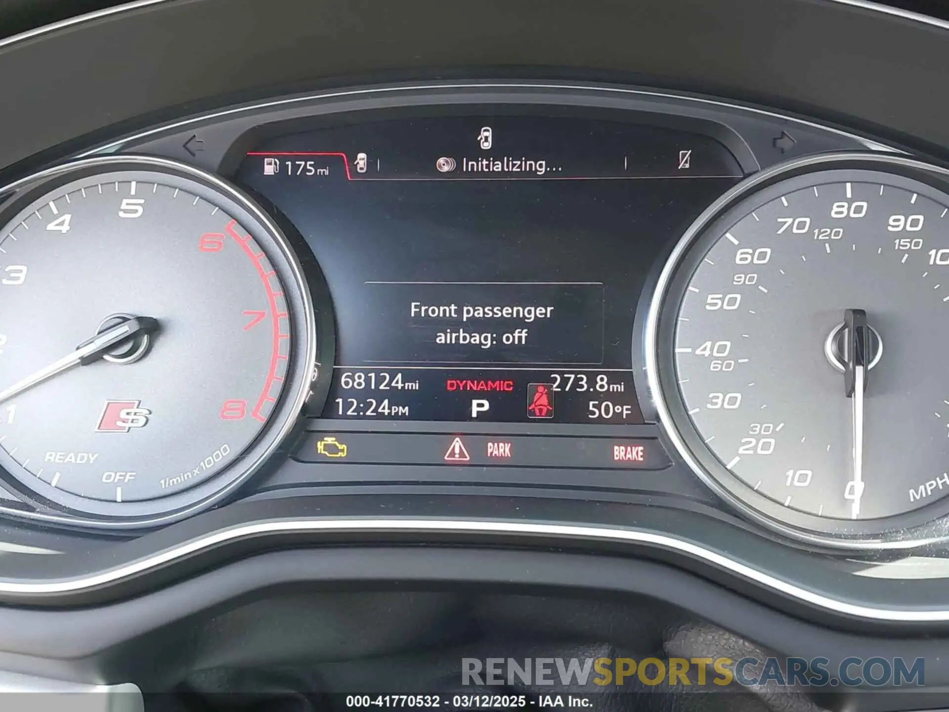 7 fotografías del automóvil dañado WAUA4AF40KA002169 AUDI S4 2019