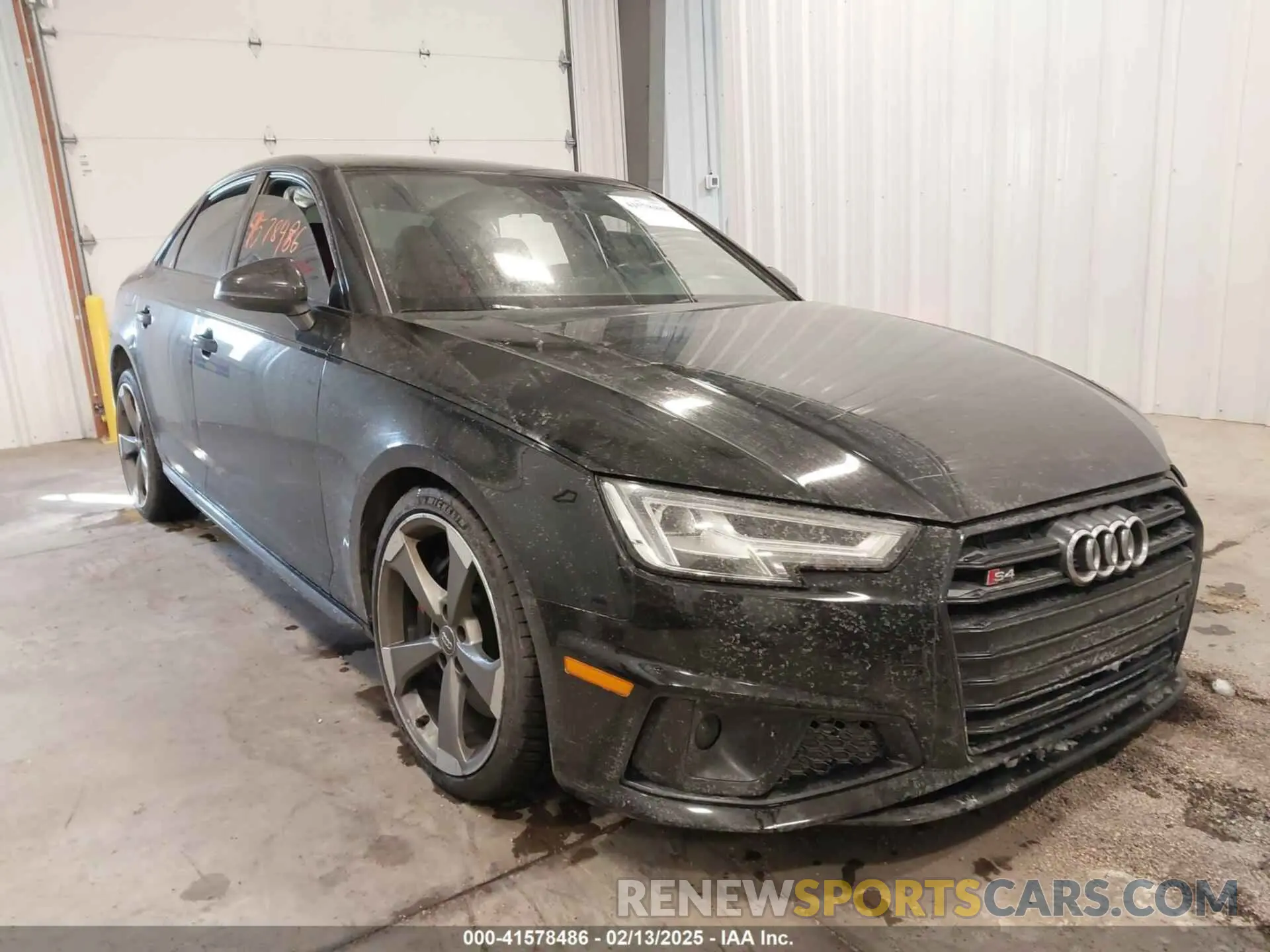 1 fotografías del automóvil dañado WAUB4AF40KA100915 AUDI S4 2019