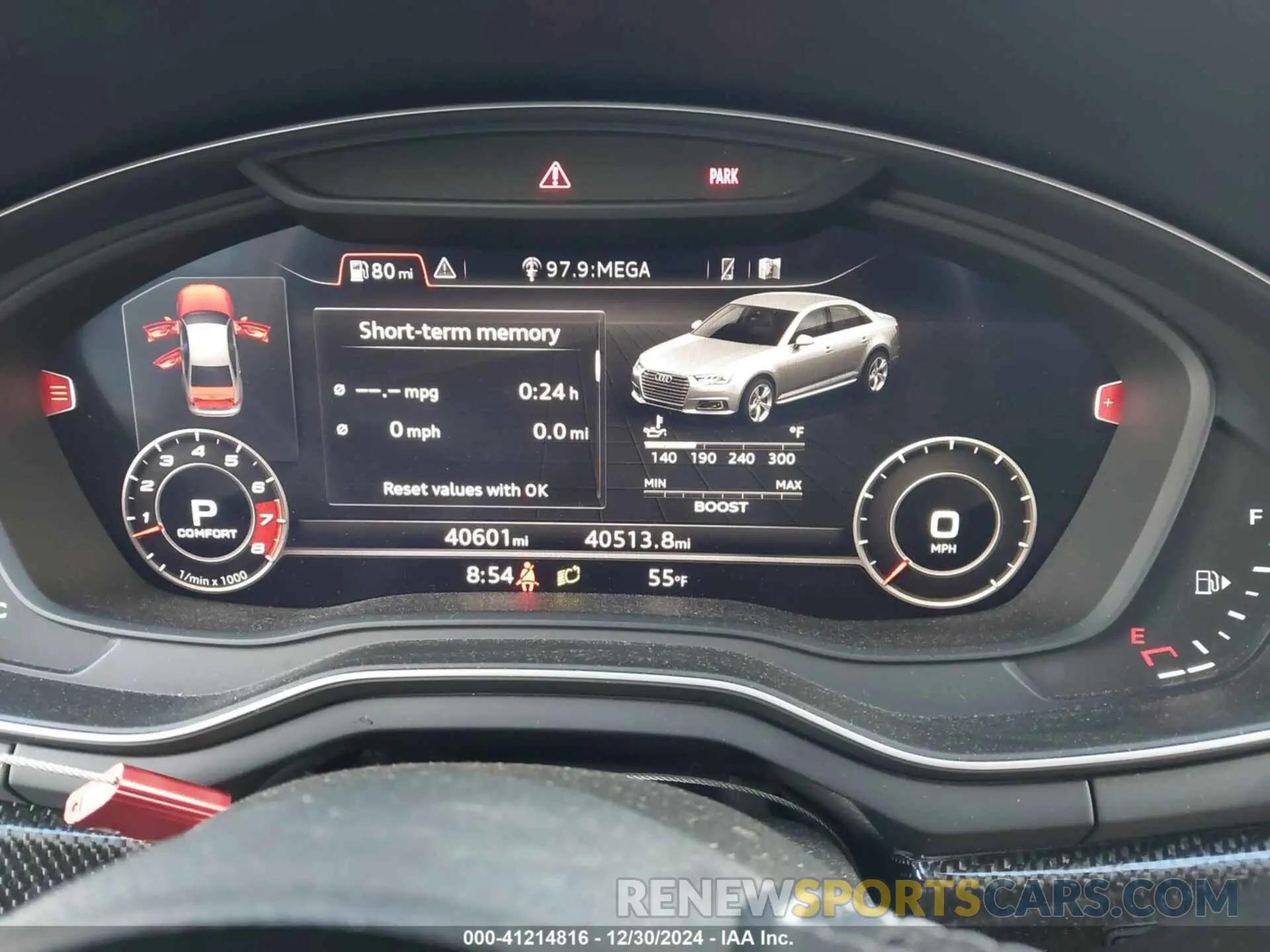 7 fotografías del automóvil dañado WAUB4AF45KA096103 AUDI S4 2019