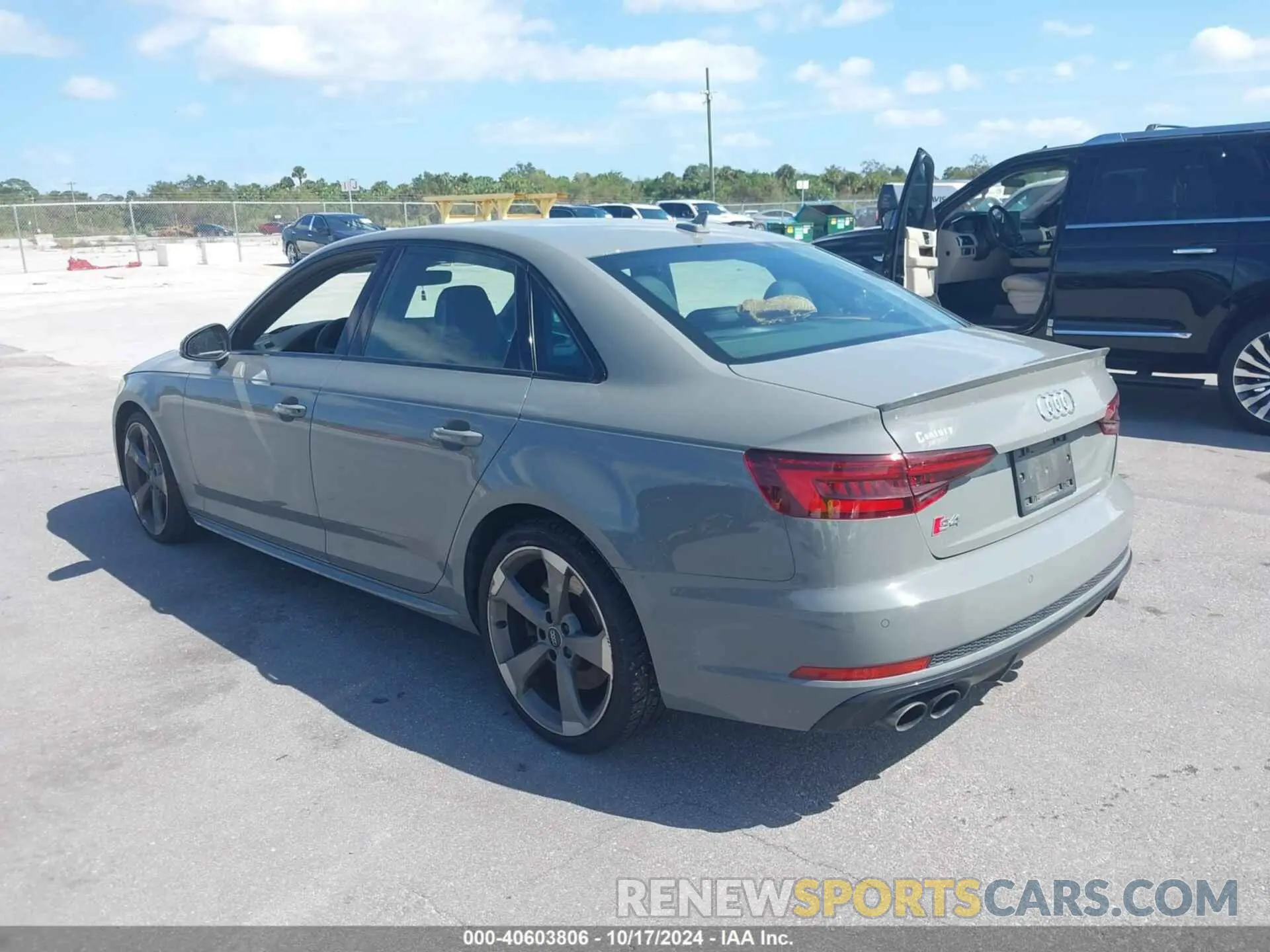 3 fotografías del automóvil dañado WAUB4AF49KA115784 AUDI S4 2019