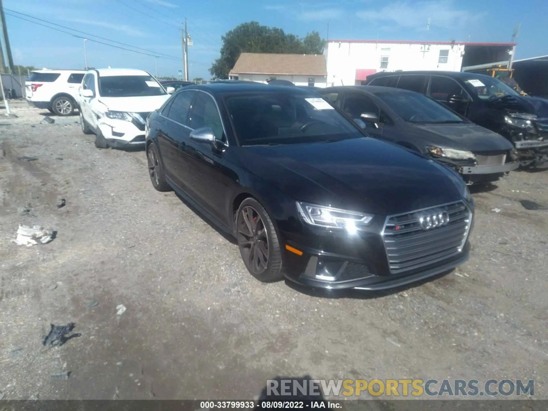 1 fotografías del automóvil dañado WAUB4AF4XKA014995 AUDI S4 2019