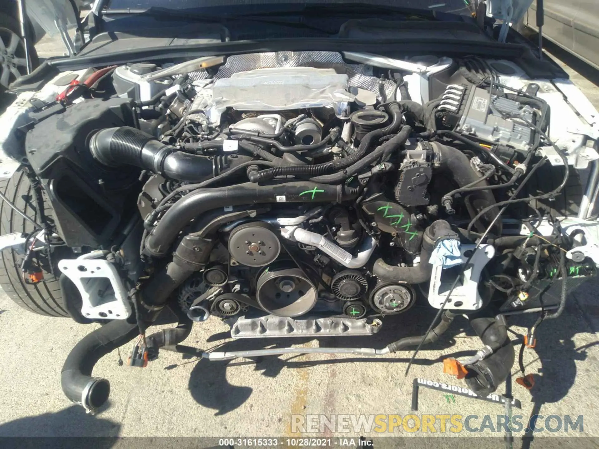 6 fotografías del automóvil dañado WAUC4AF45KA089057 AUDI S4 2019