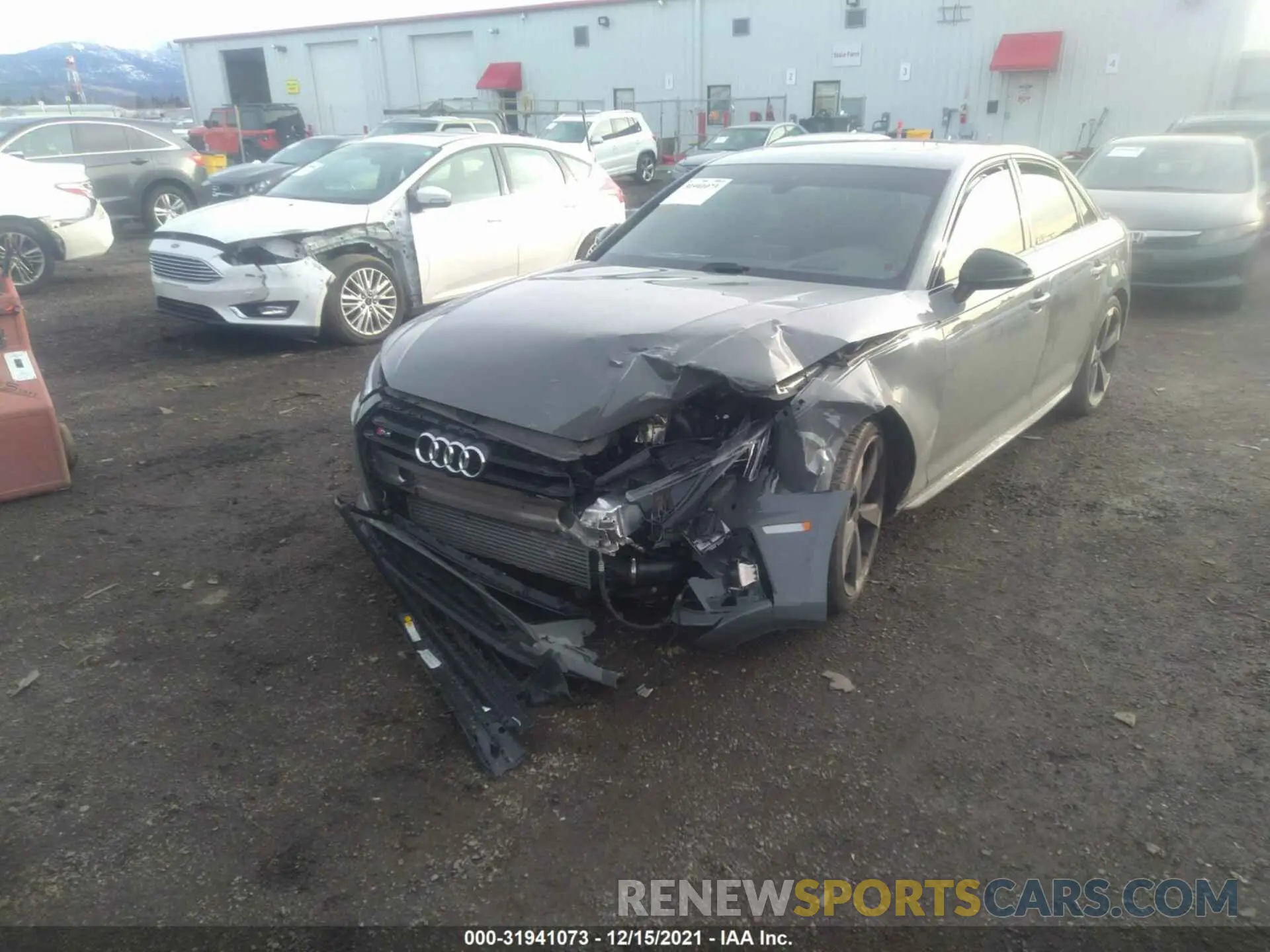 6 fotografías del automóvil dañado WAUC4AF49KA065747 AUDI S4 2019