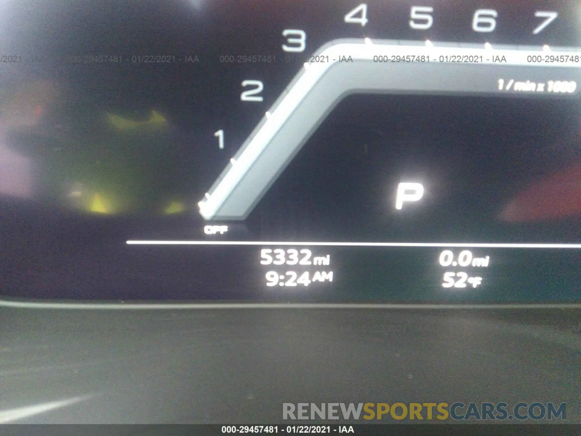7 fotografías del automóvil dañado WAUB4AF40LA059929 AUDI S4 2020