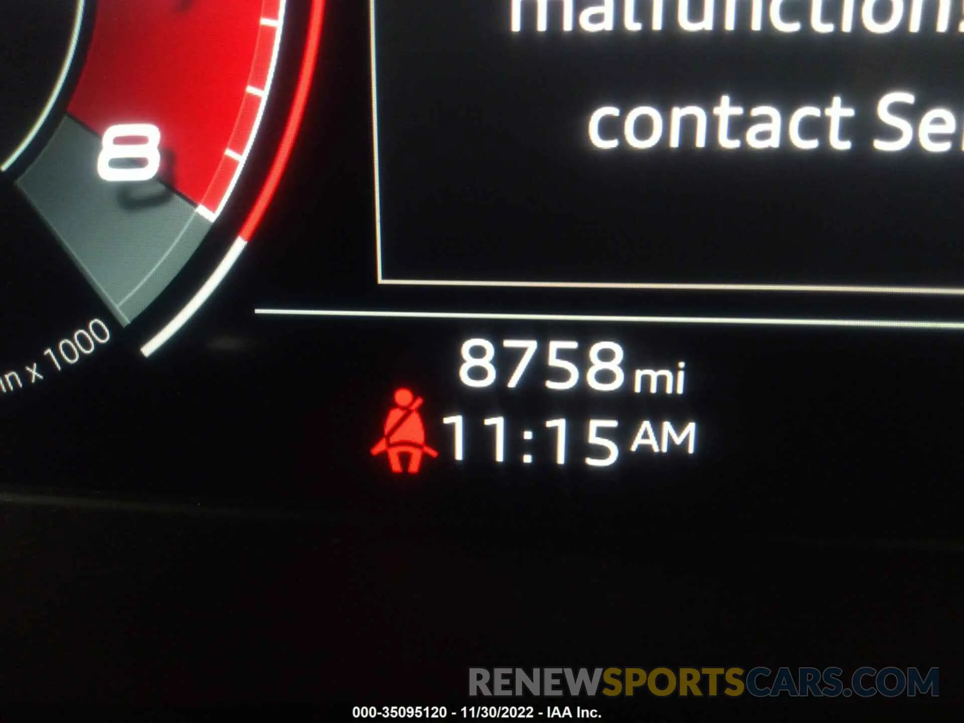 7 fotografías del automóvil dañado WAUB4AF49LA067592 AUDI S4 2020