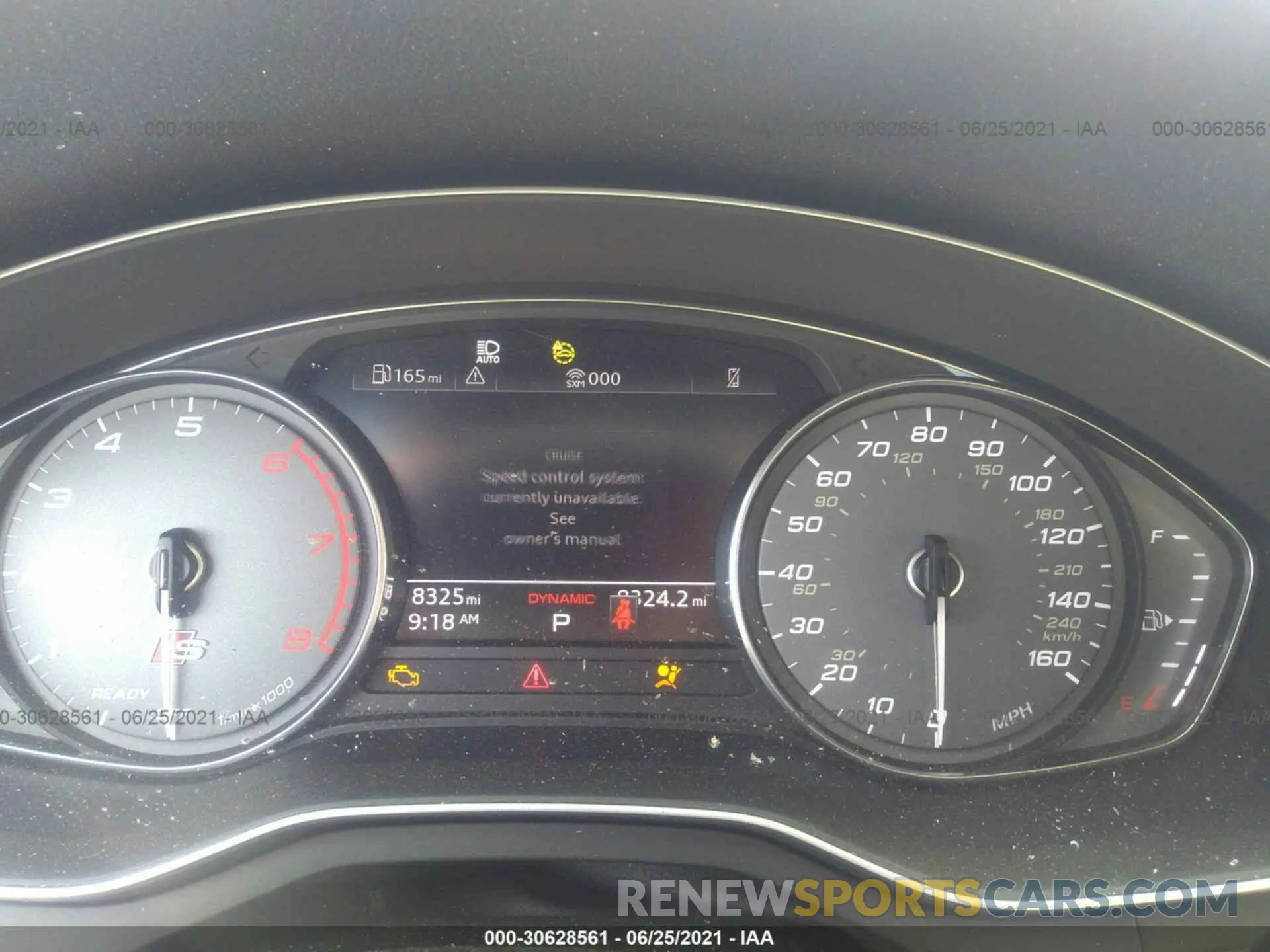 7 fotografías del automóvil dañado WAUA4AF43MA017719 AUDI S4 2021