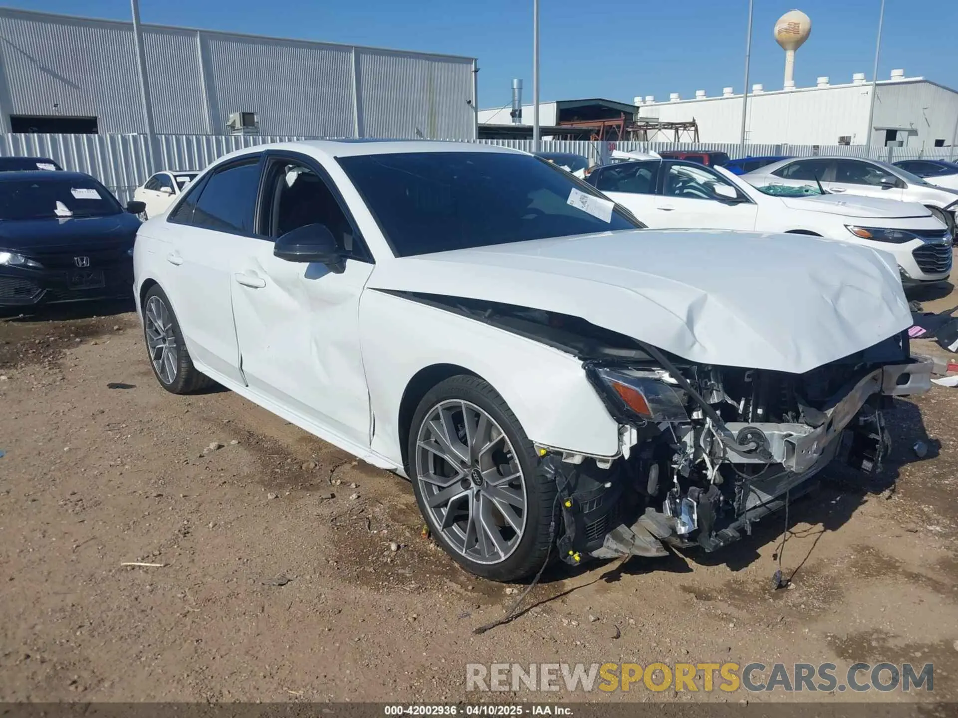 1 fotografías del automóvil dañado WAUB4AF4XNA045359 AUDI S4 2022