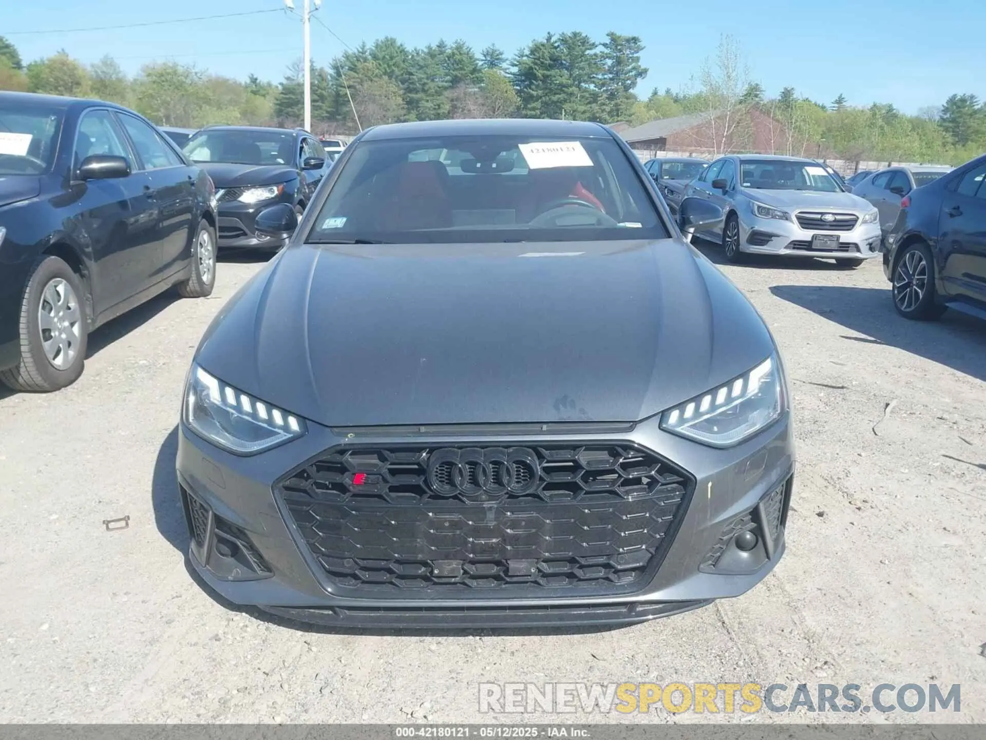 12 fotografías del automóvil dañado WAUC4AF43PA043654 AUDI S4 2023