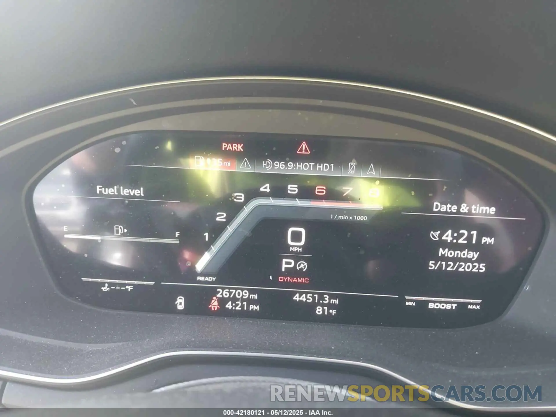 7 fotografías del automóvil dañado WAUC4AF43PA043654 AUDI S4 2023