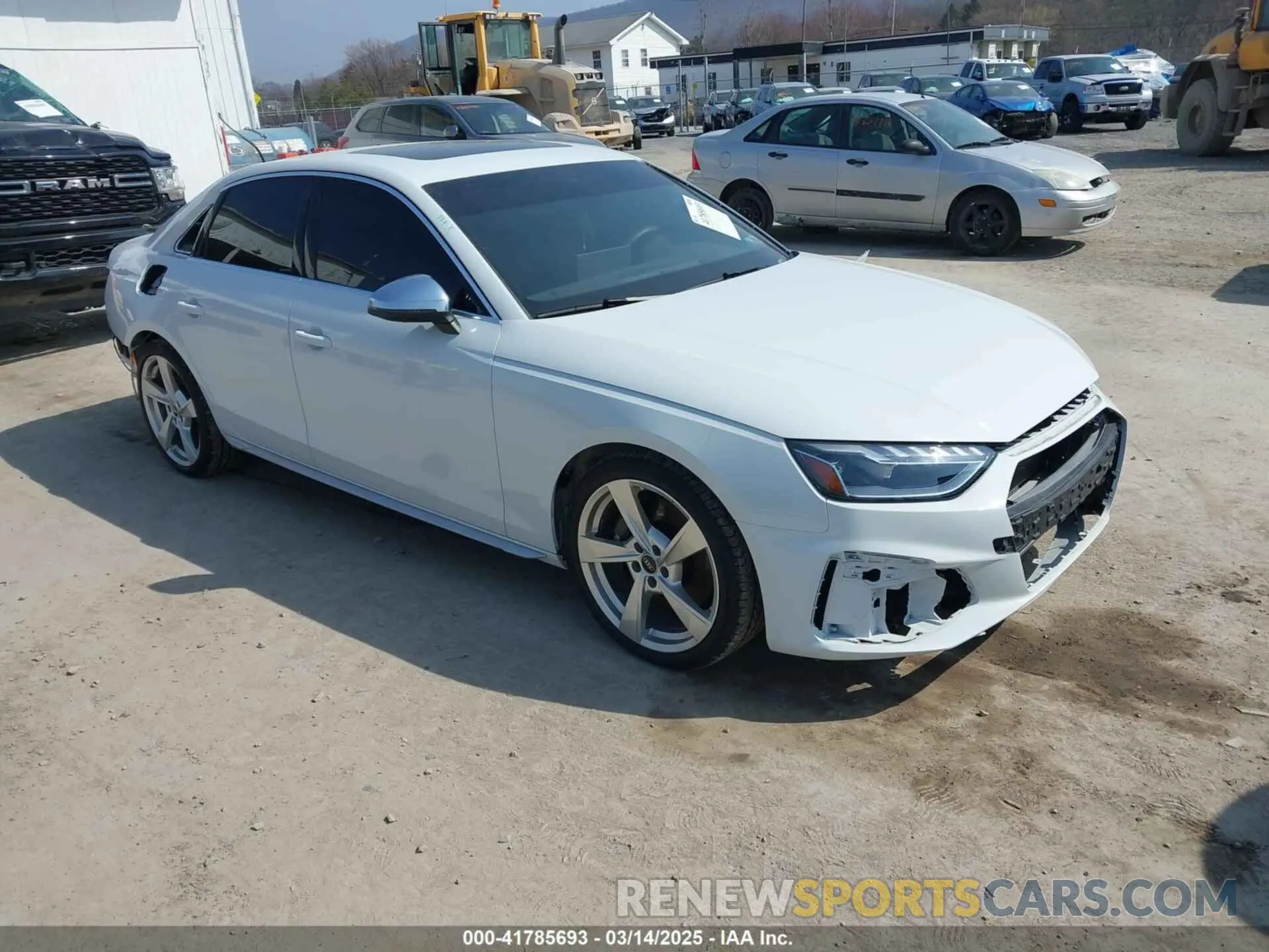 1 fotografías del automóvil dañado WAUB4AF43RA011009 AUDI S4 2024