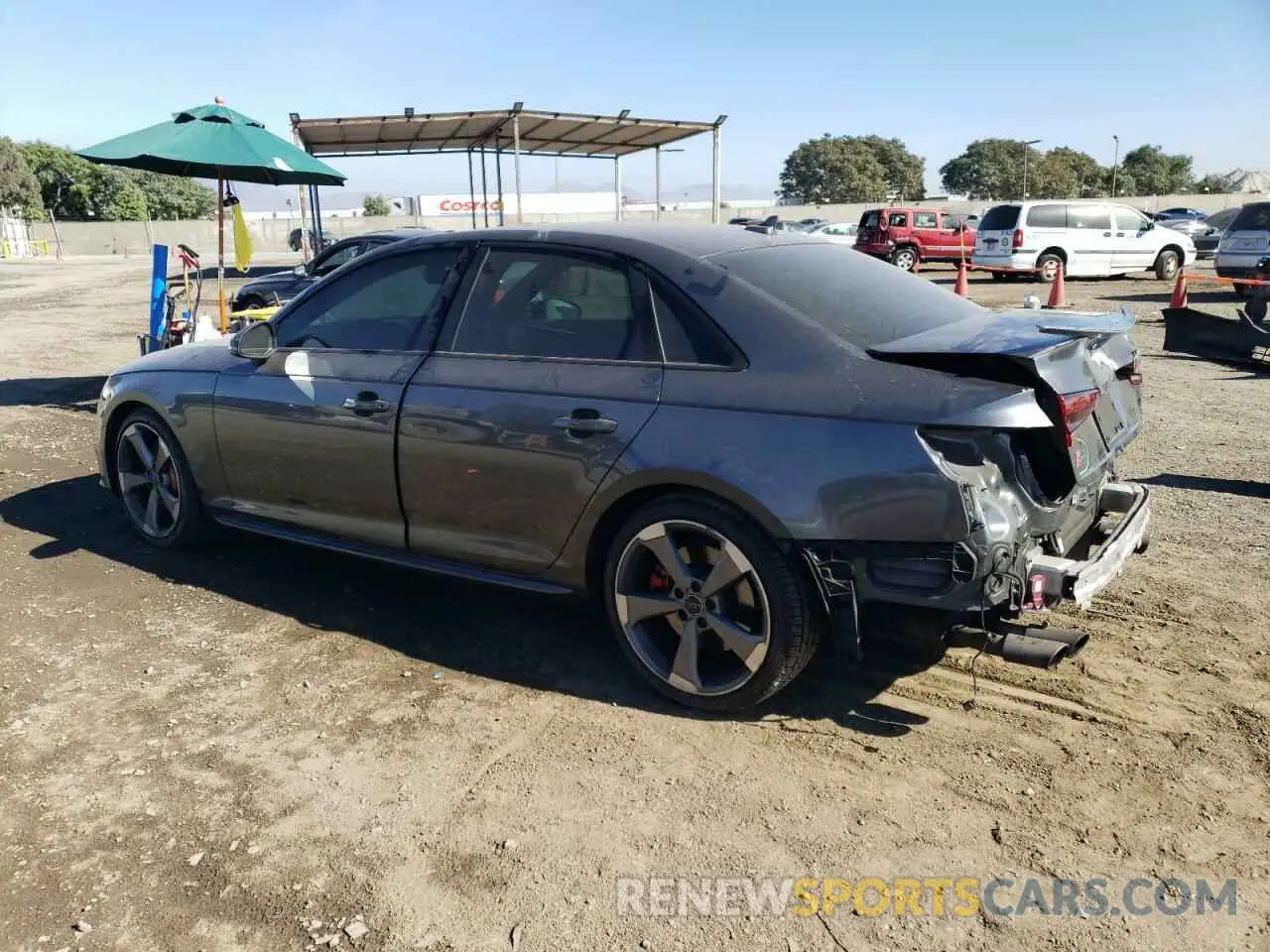 2 fotografías del automóvil dañado WAUB4AF47KA006630 AUDI S4/RS4 2019