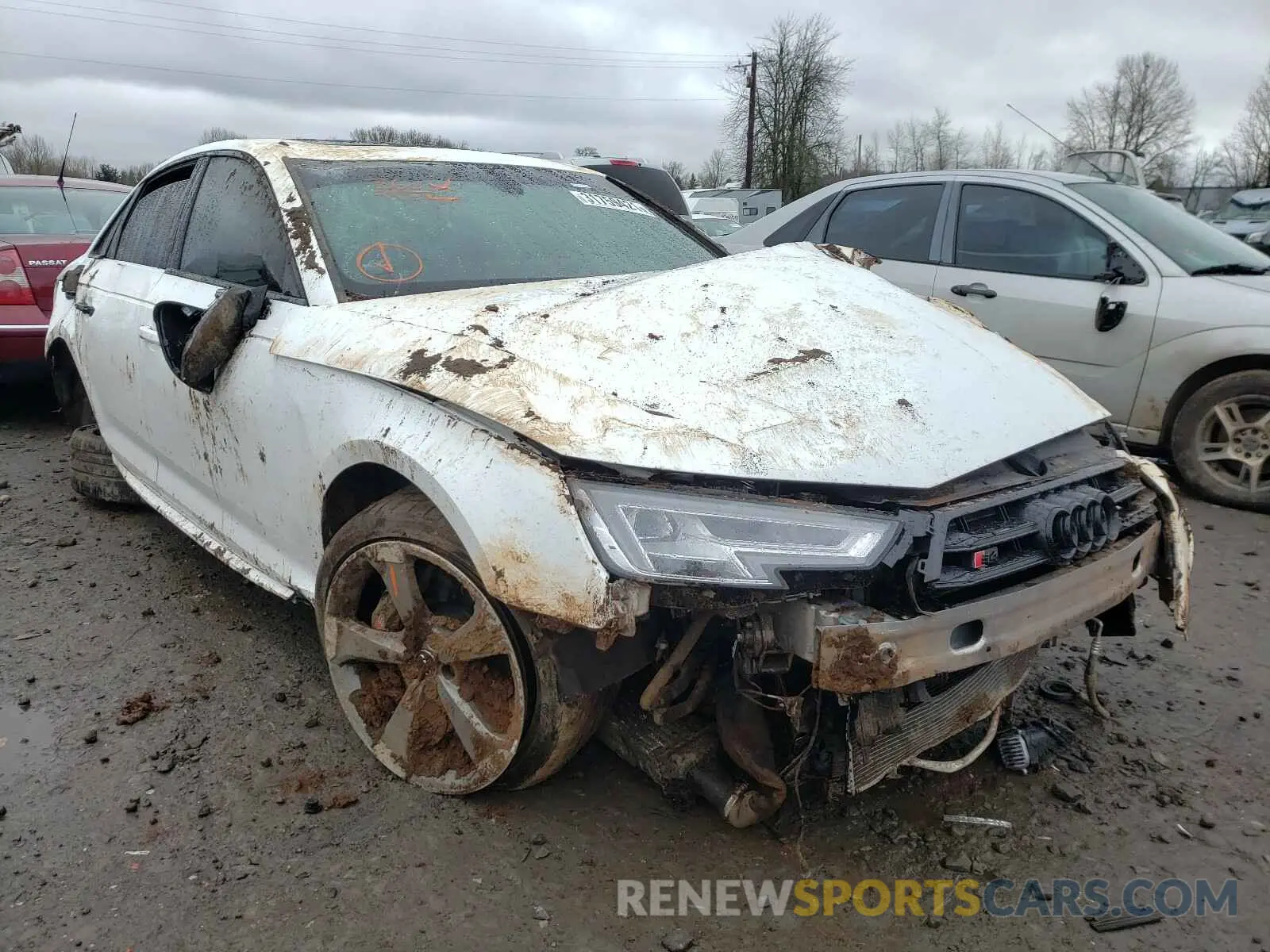 1 fotografías del automóvil dañado WAUB4AF48KA069283 AUDI S4/RS4 2019