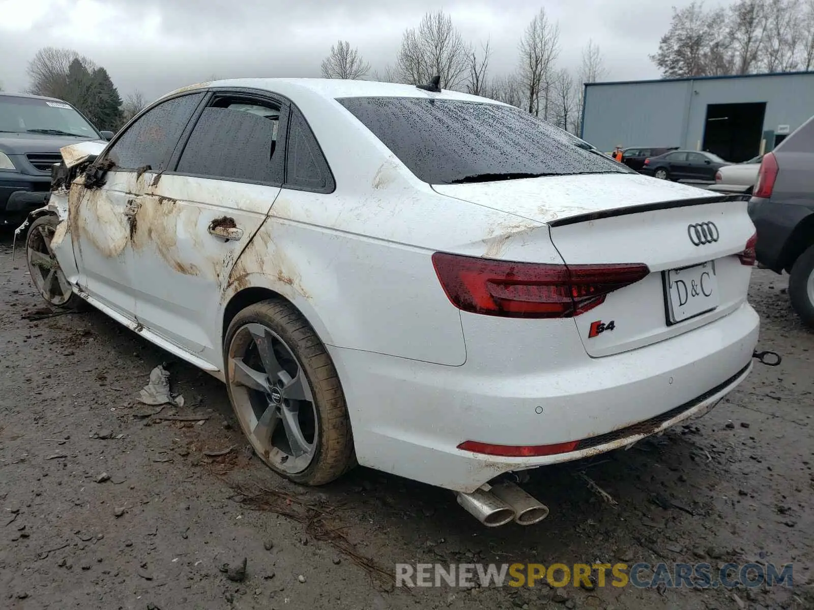 3 fotografías del automóvil dañado WAUB4AF48KA069283 AUDI S4/RS4 2019