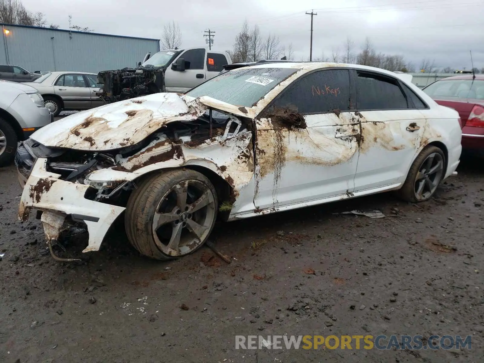 9 fotografías del automóvil dañado WAUB4AF48KA069283 AUDI S4/RS4 2019