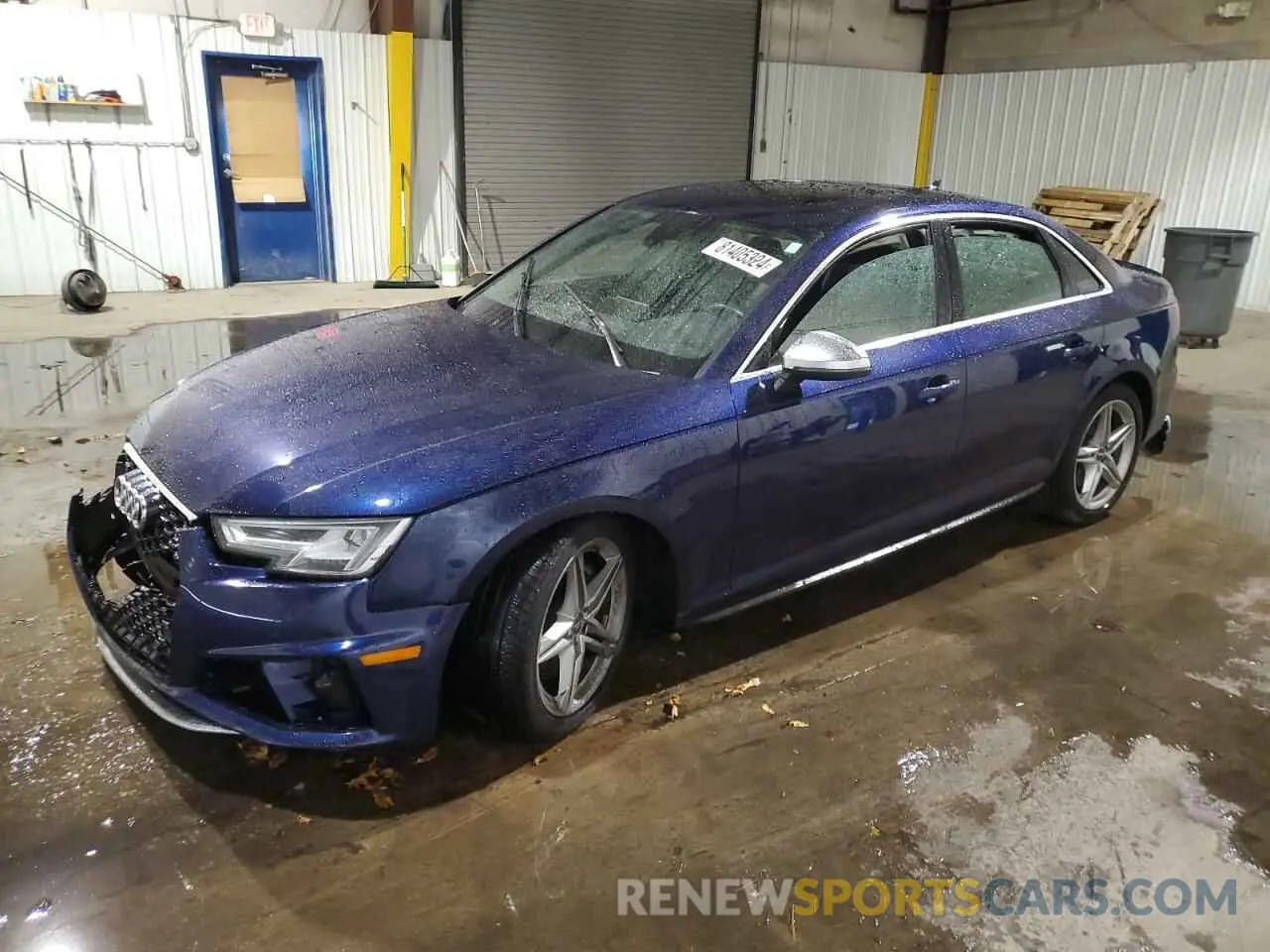 1 fotografías del automóvil dañado WAUB4AF4XKA002104 AUDI S4/RS4 2019