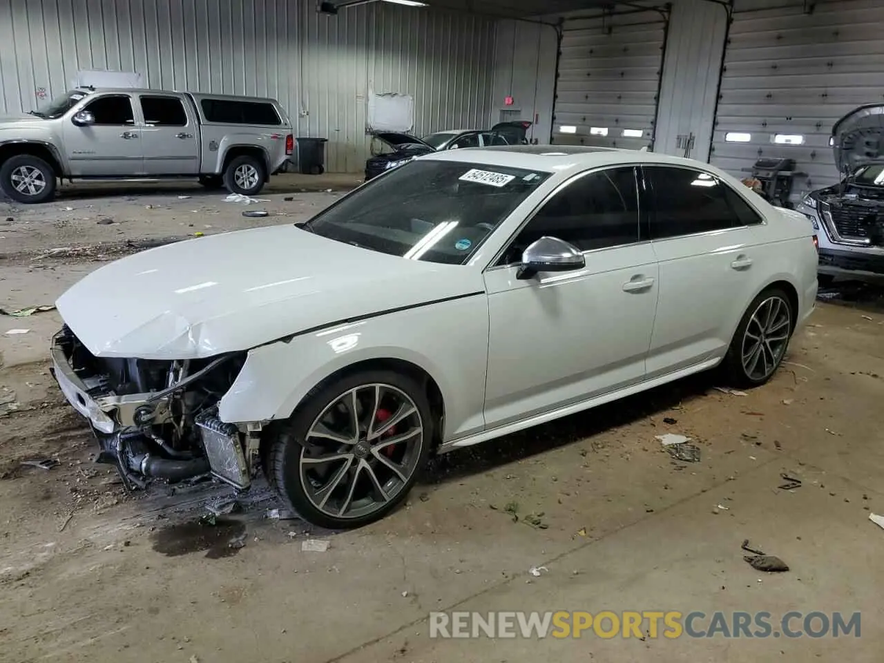 1 fotografías del automóvil dañado WAUB4AF4XKA047480 AUDI S4/RS4 2019