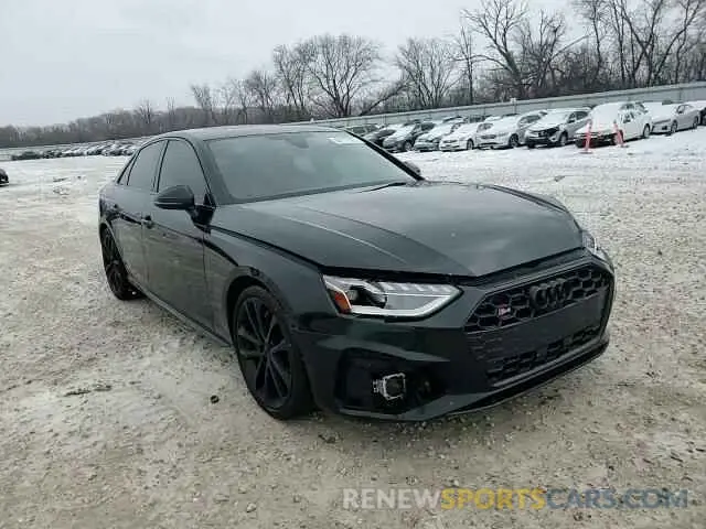 13 fotografías del automóvil dañado WAUC4AF48LA043157 AUDI S4/RS4 2020