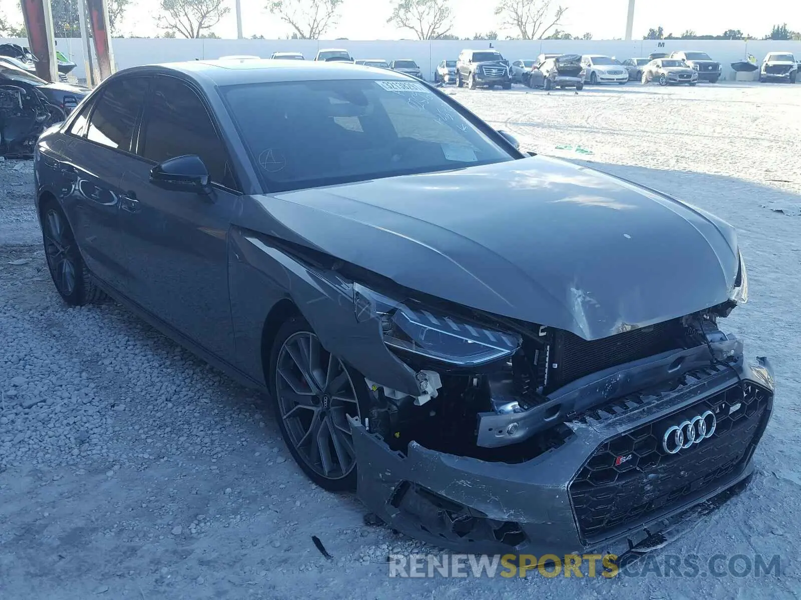 1 fotografías del automóvil dañado WAUB4AF43MA025968 AUDI S4/RS4 2021
