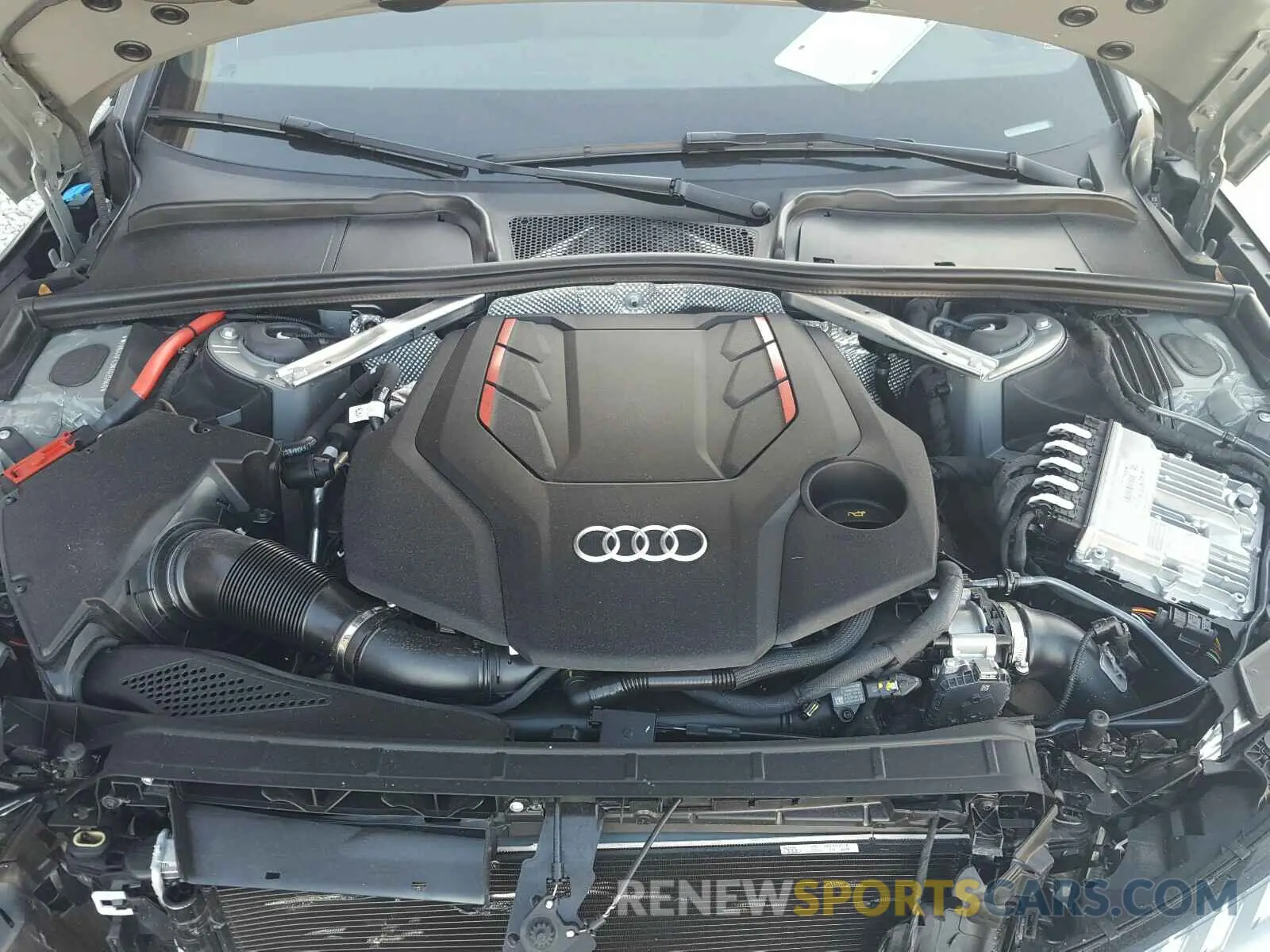 7 fotografías del automóvil dañado WAUB4AF43MA025968 AUDI S4/RS4 2021