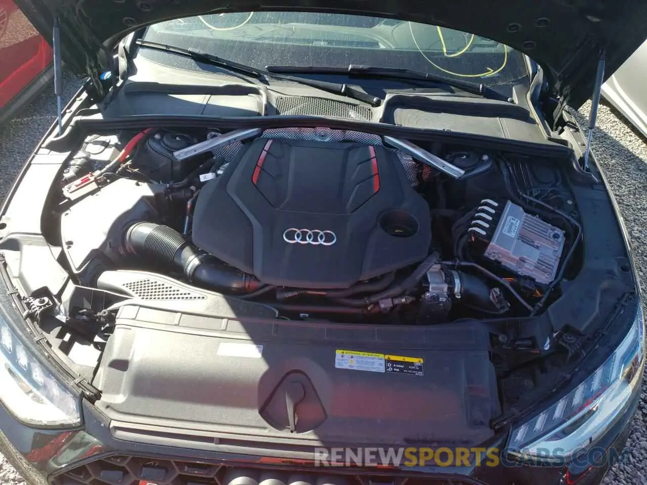 7 fotografías del automóvil dañado WAUB4AF48MA036142 AUDI S4/RS4 2021