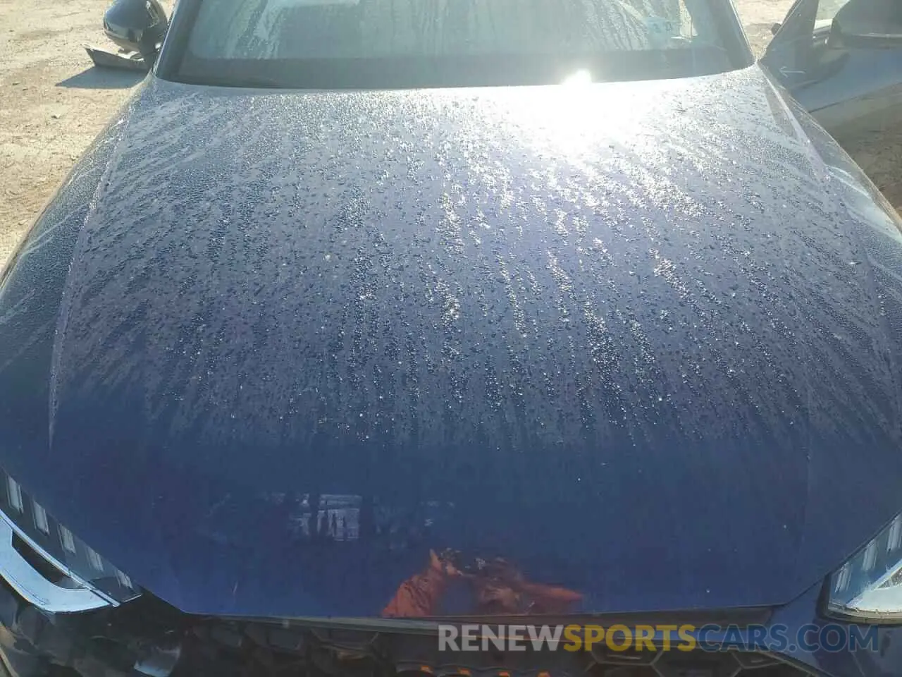11 fotografías del automóvil dañado WAUB4AF48NA017446 AUDI S4/RS4 2022