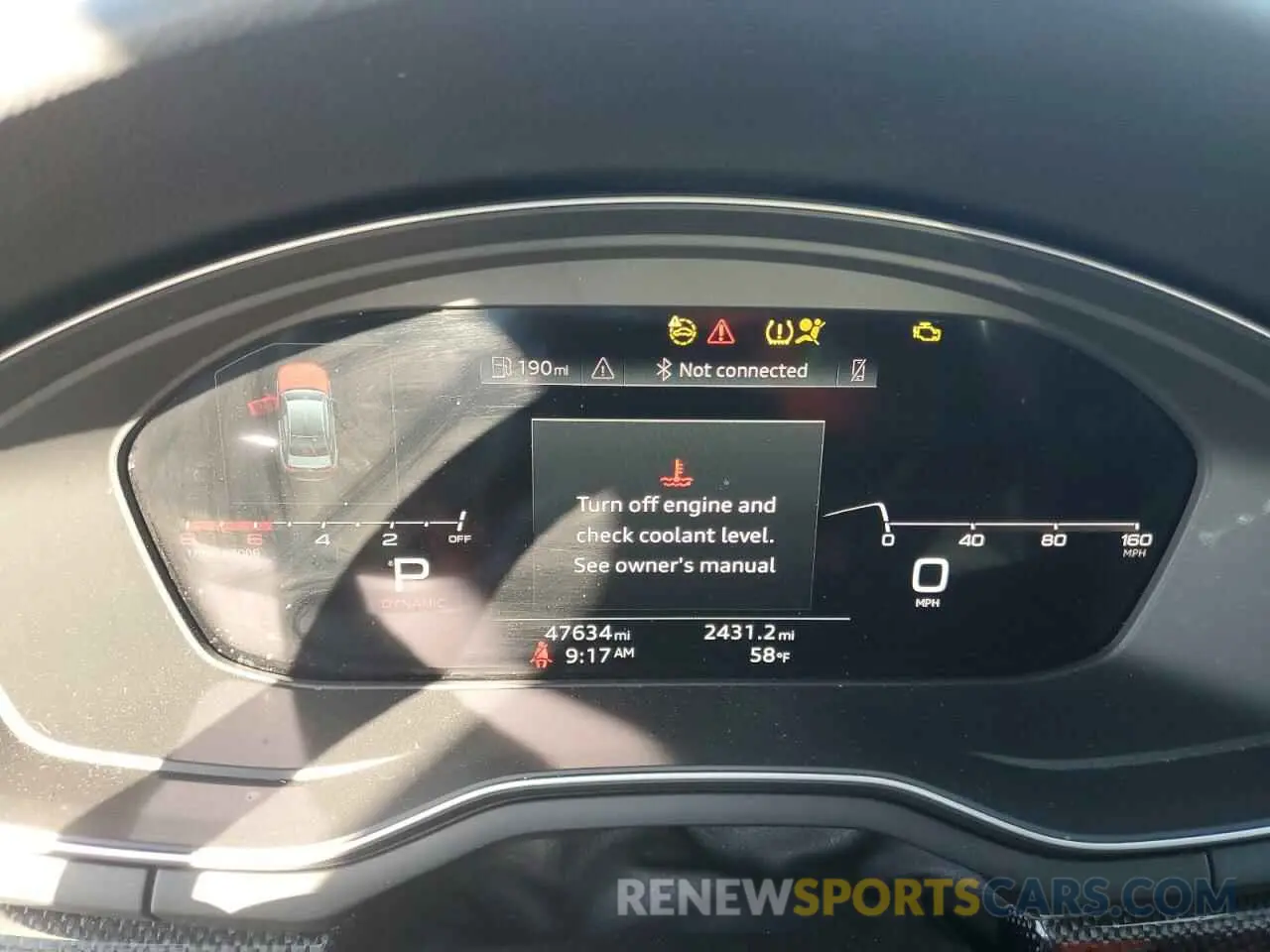 9 fotografías del automóvil dañado WAUB4AF48NA017446 AUDI S4/RS4 2022