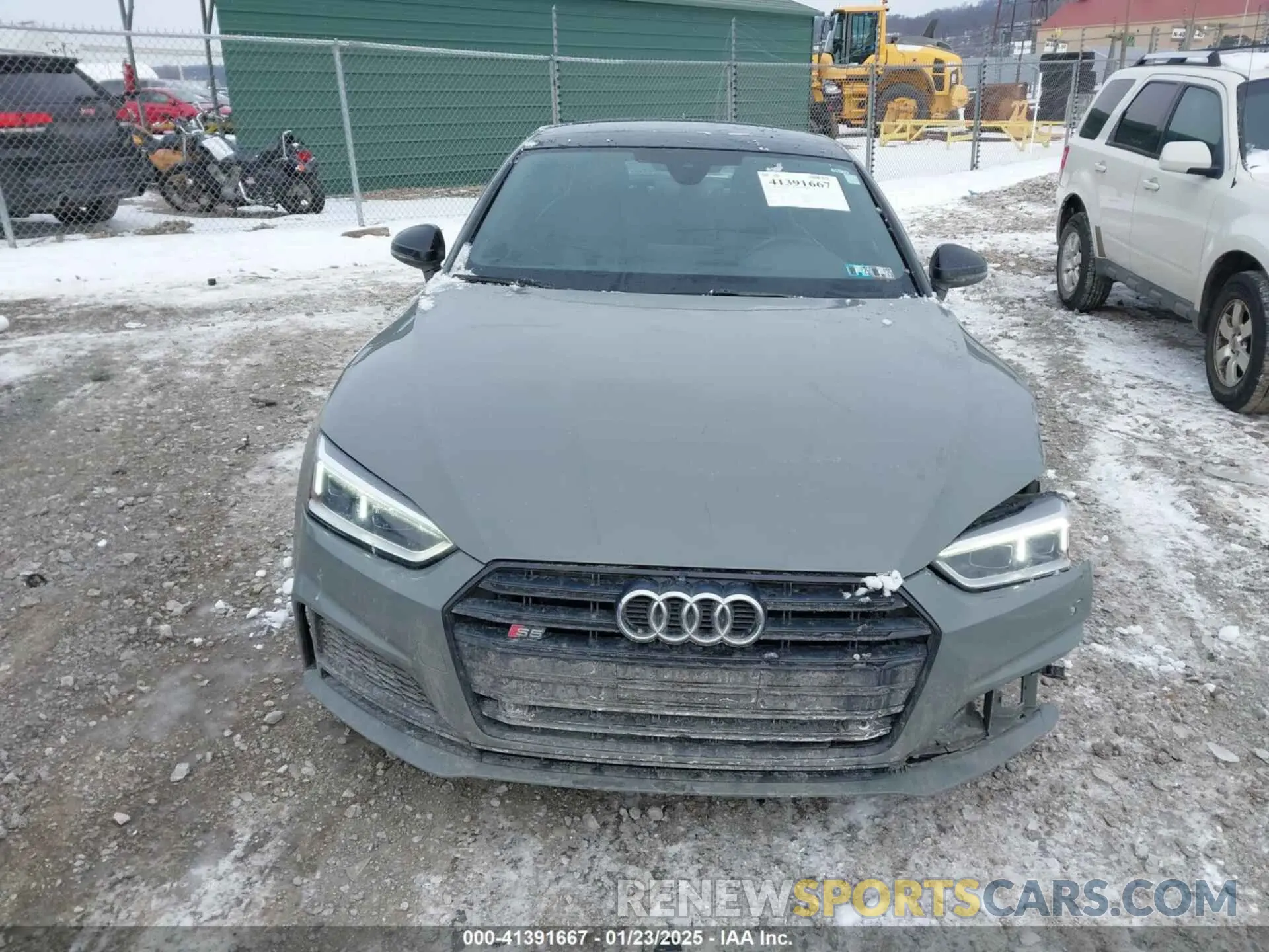 12 fotografías del automóvil dañado WAUB4CF50KA005100 AUDI S5 2019