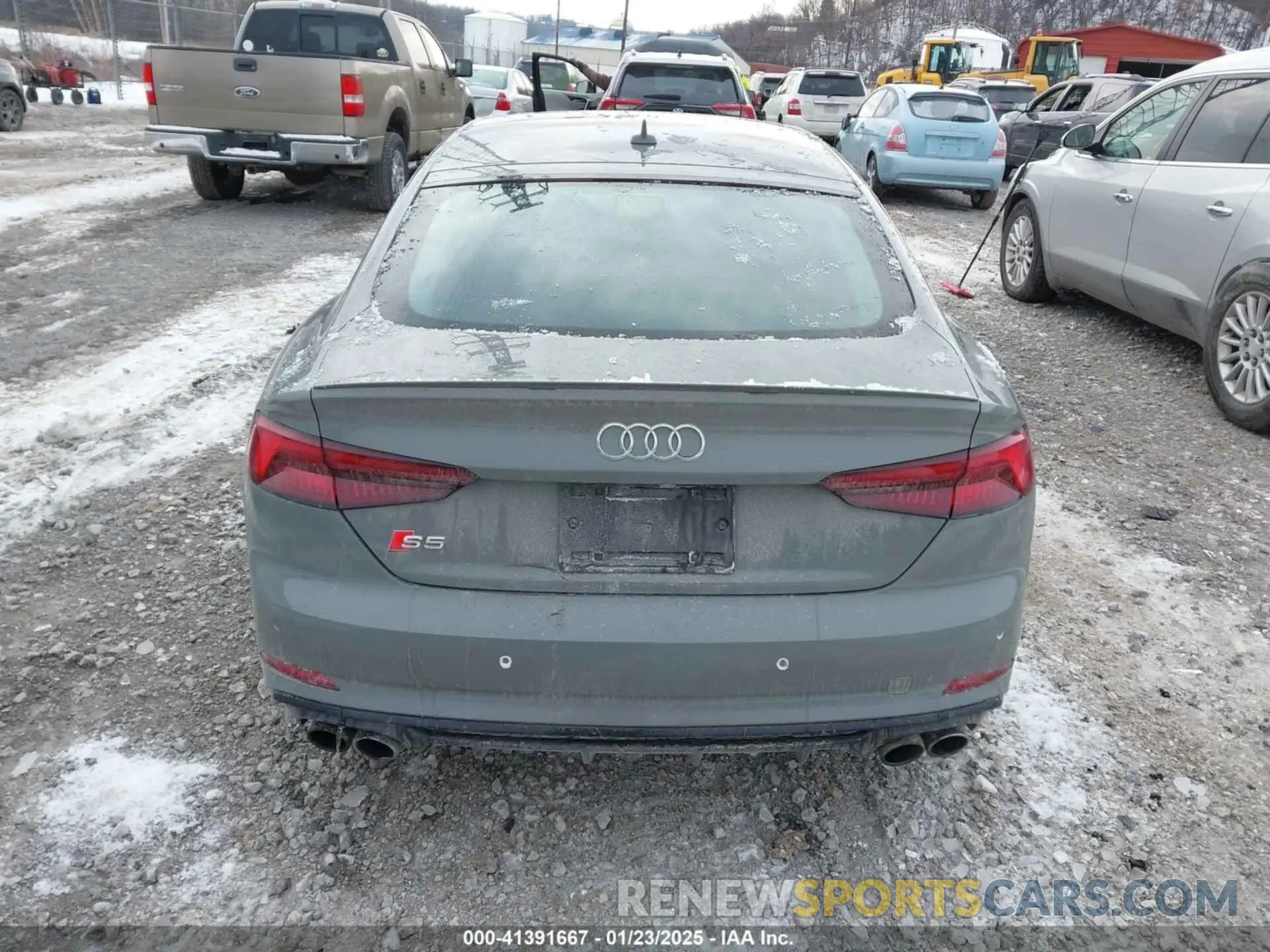 16 fotografías del automóvil dañado WAUB4CF50KA005100 AUDI S5 2019