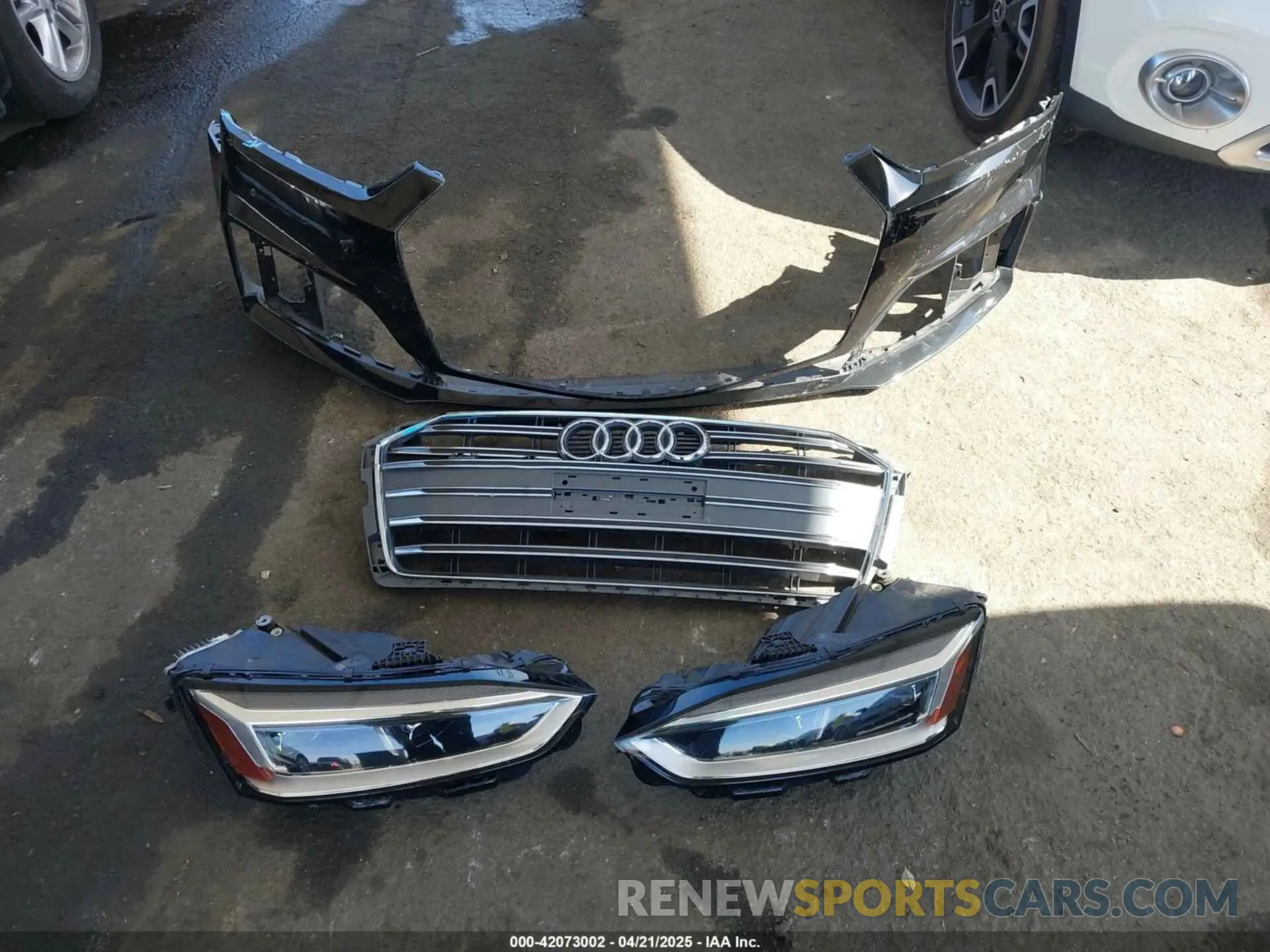 12 fotografías del automóvil dañado WAUB4CF50KA090648 AUDI S5 2019